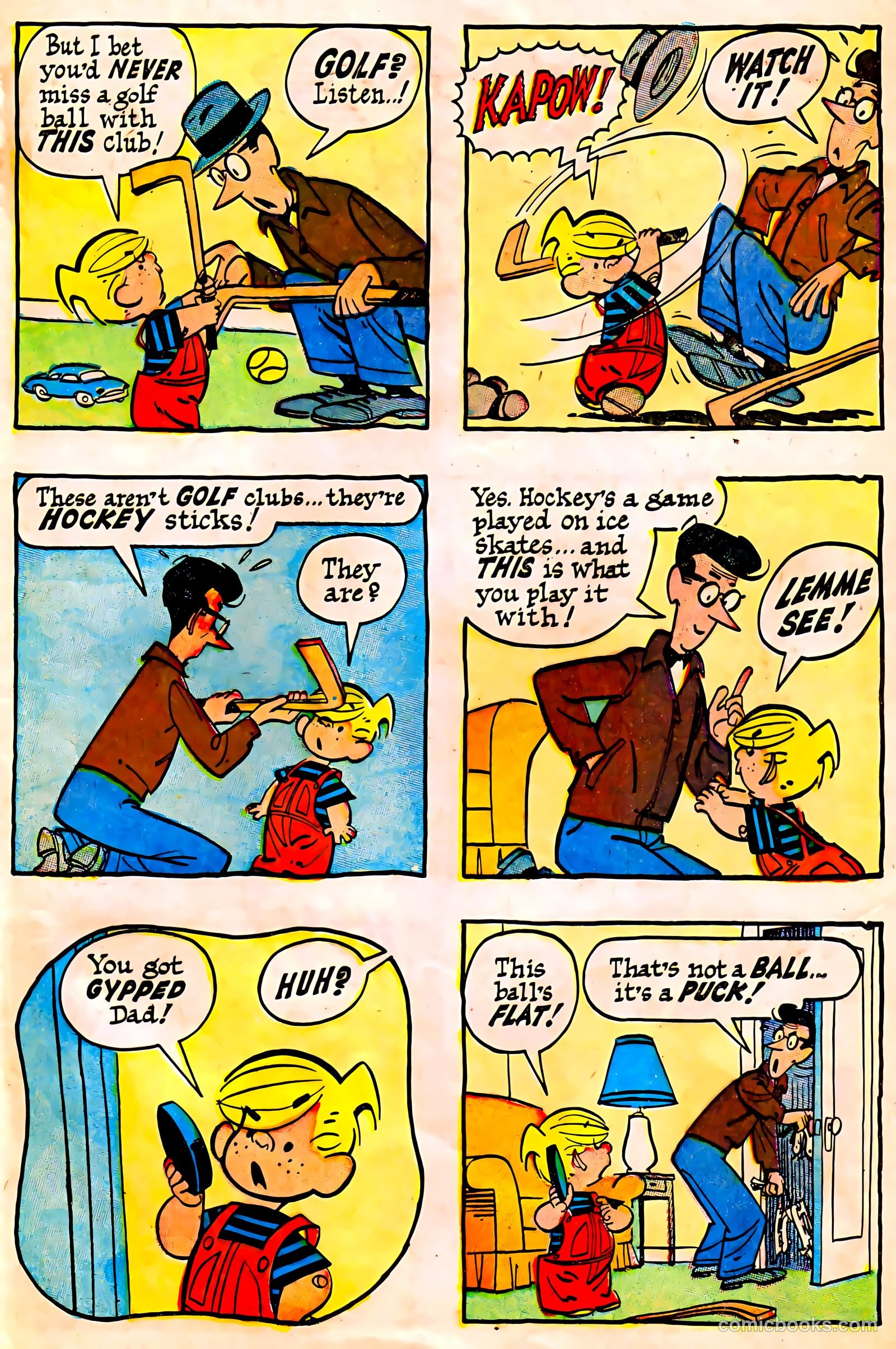 Dennis the Menace #48 (1961, Hallden; Fawcett) — page 20 of 35