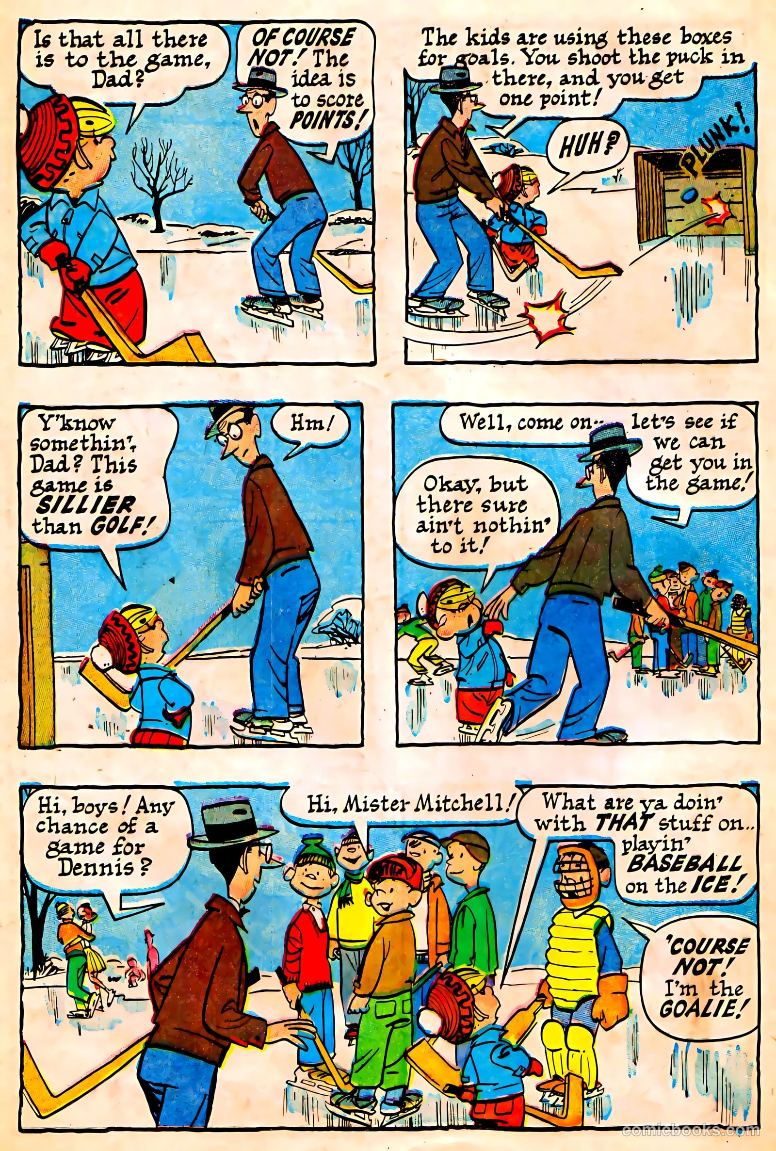 Dennis the Menace #48 (1961, Hallden; Fawcett) — page 23 of 35