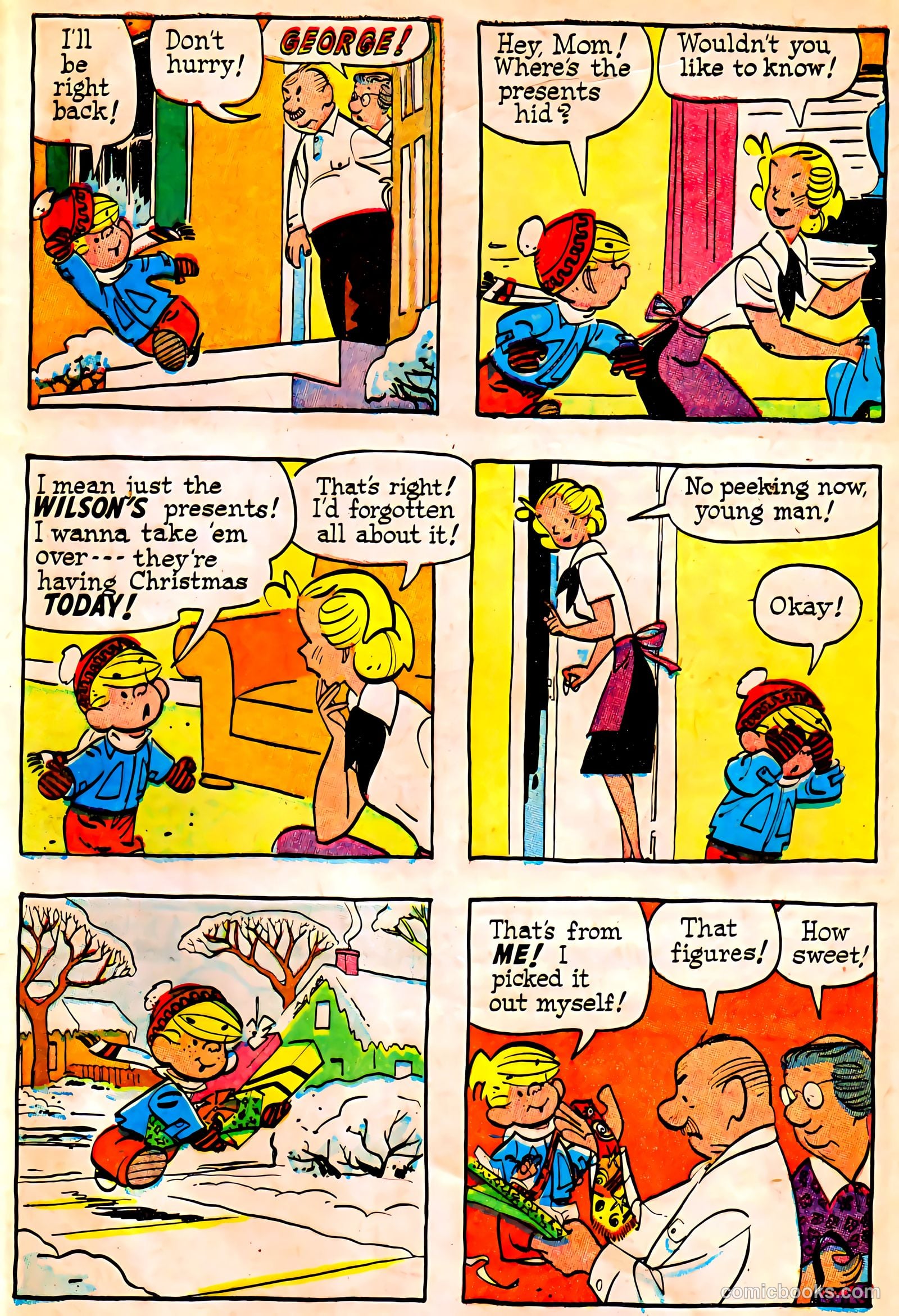Dennis the Menace #48 (1961, Hallden; Fawcett) — page 32 of 35