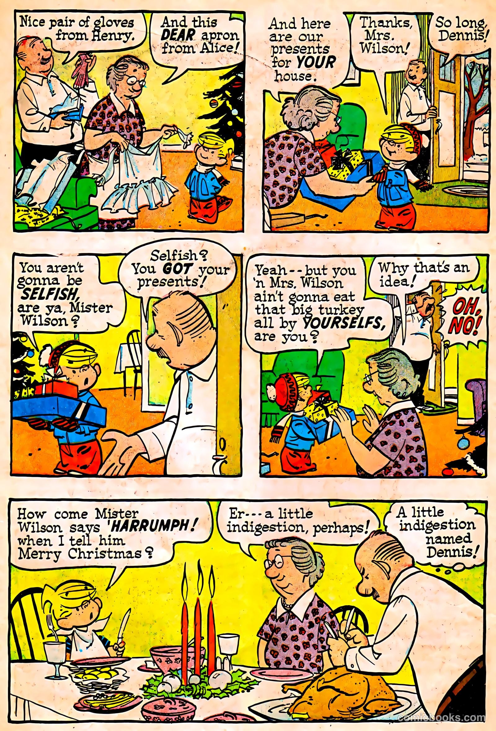 Dennis the Menace #48 (1961, Hallden; Fawcett) — page 33 of 35