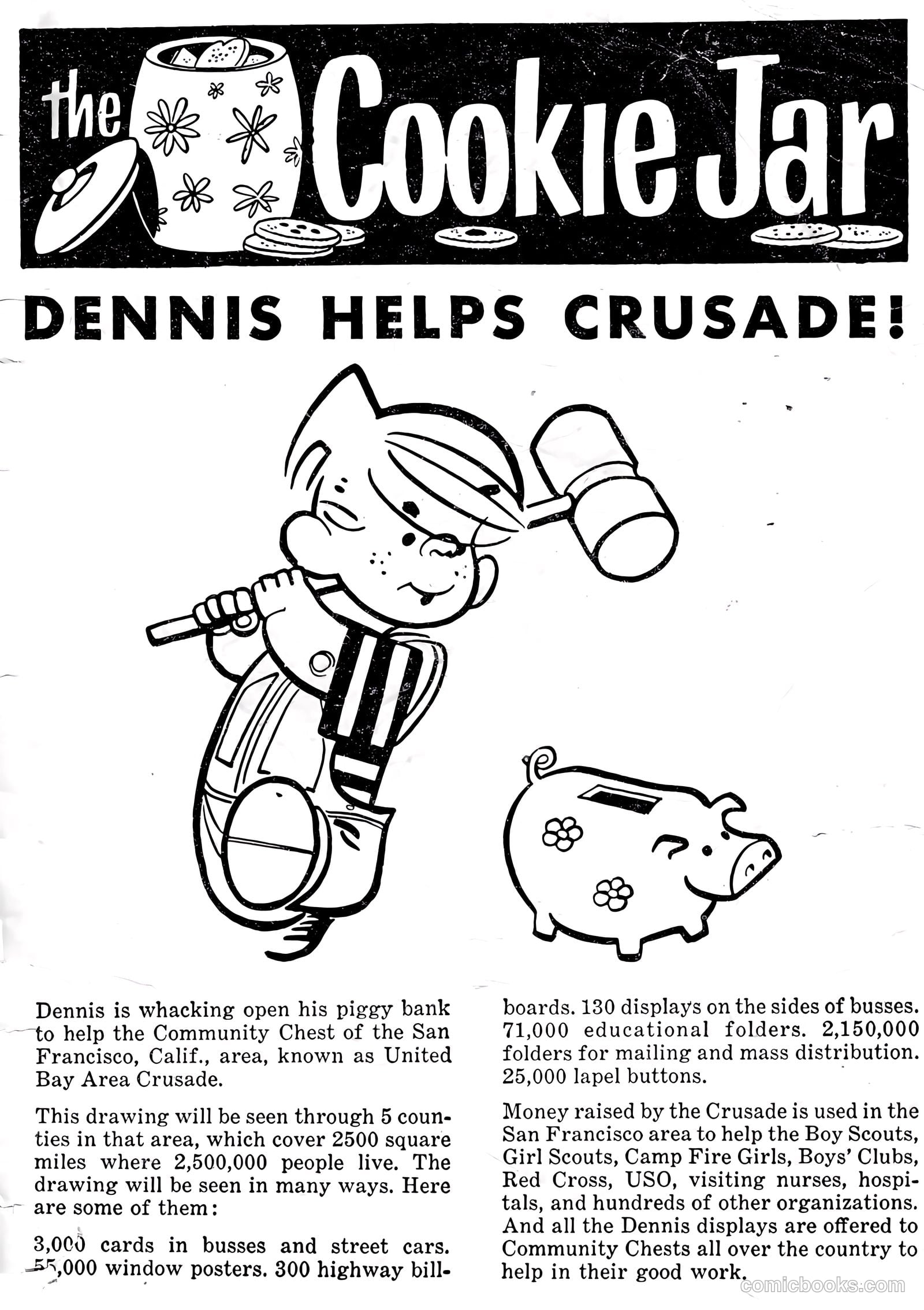 Dennis the Menace #48 (1961, Hallden; Fawcett) — page 34 of 35