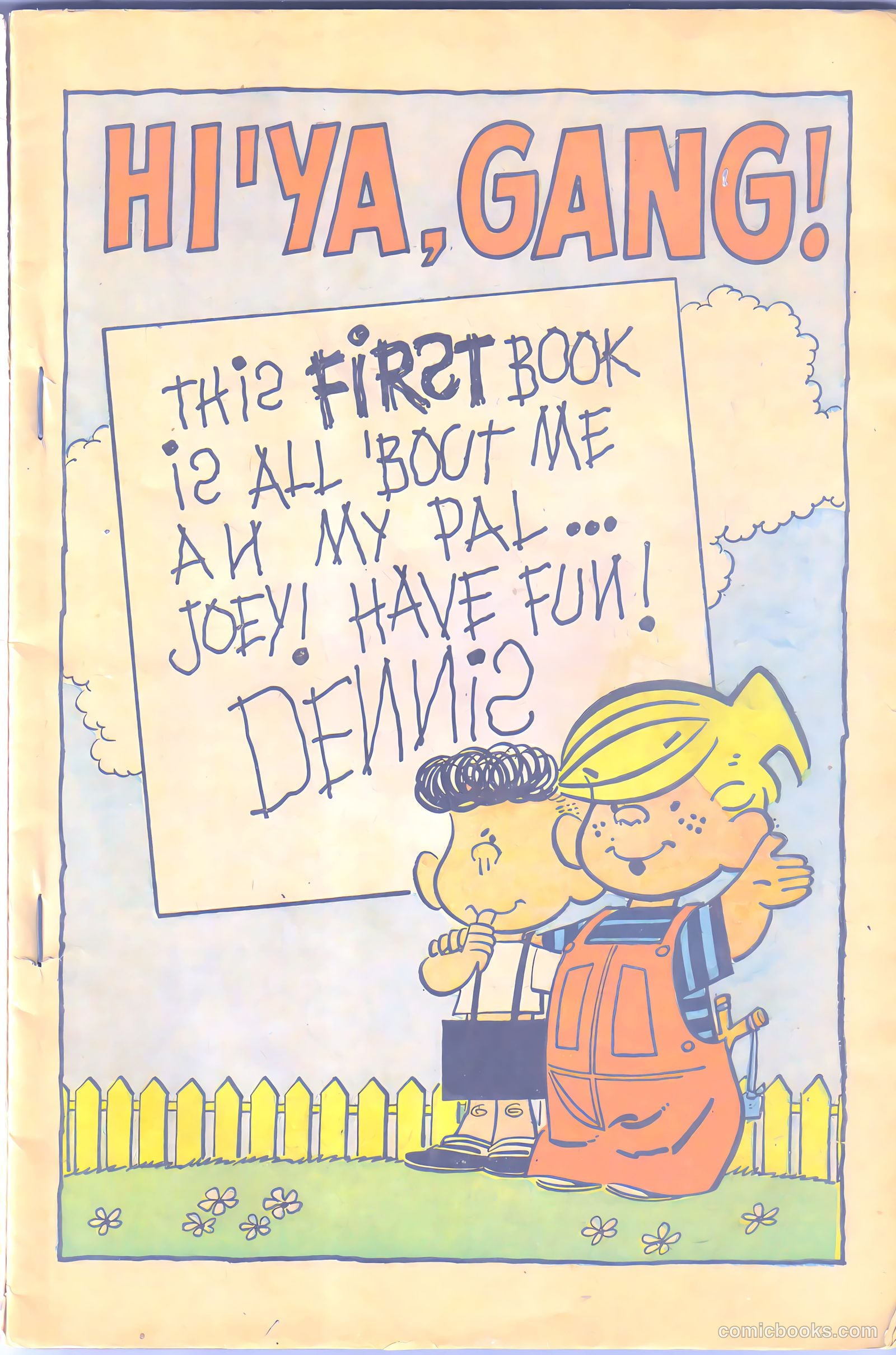 Dennis the Menace Giant #12 (1962, Hallden; Fawcett) — page 3 of 84