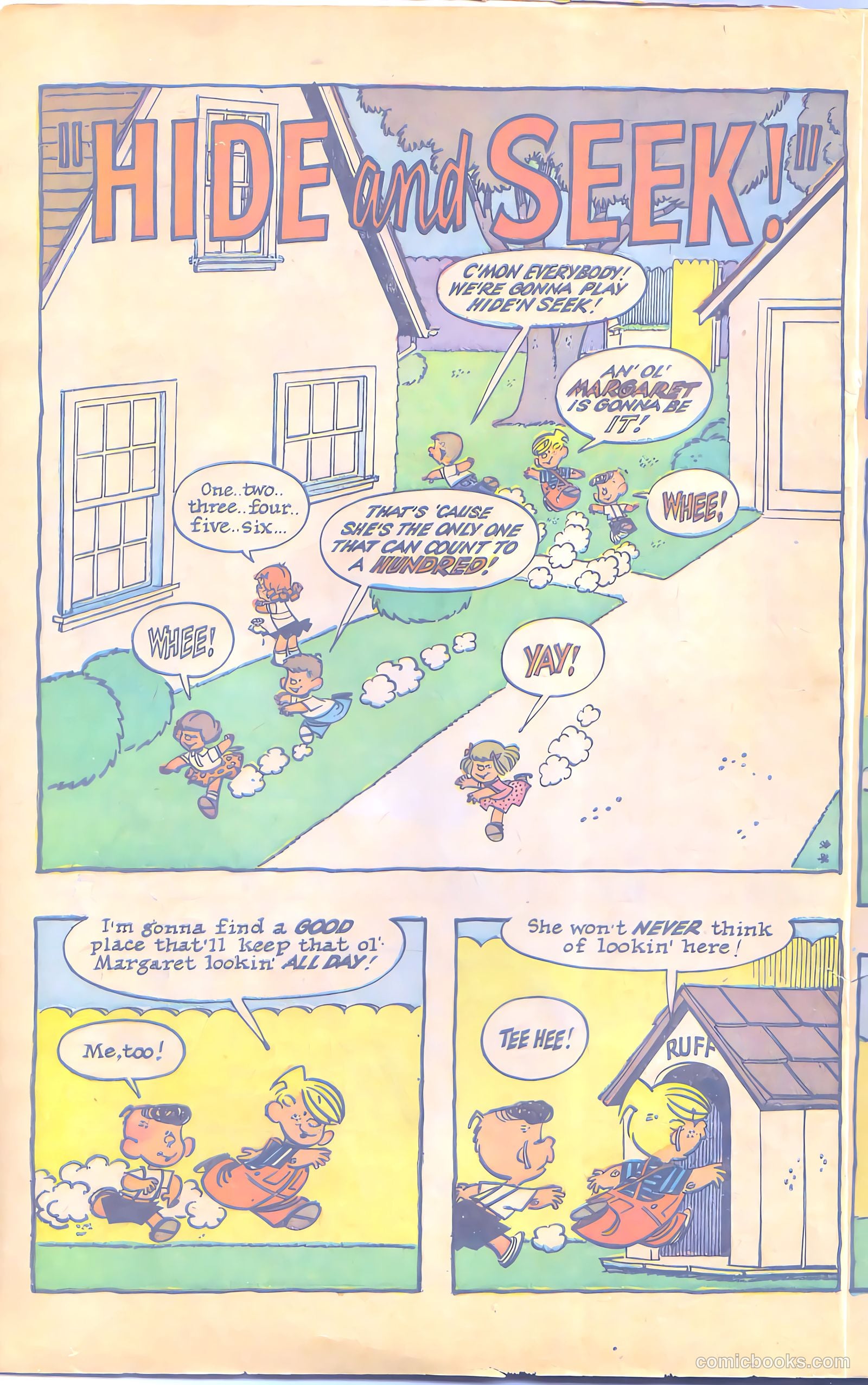 Dennis the Menace Giant #12 (1962, Hallden; Fawcett) — page 4 of 84