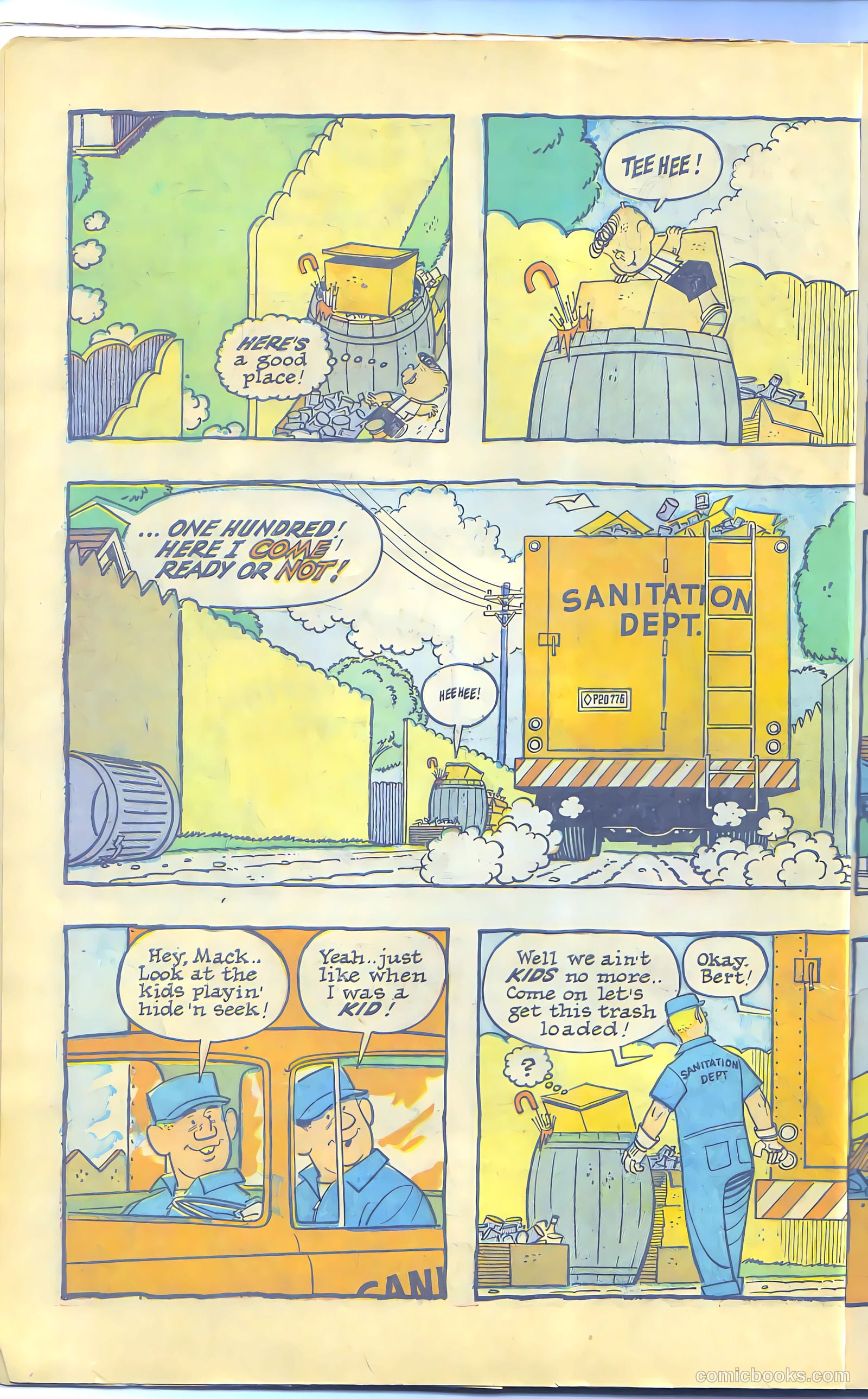 Dennis the Menace Giant #12 (1962, Hallden; Fawcett) — page 6 of 84