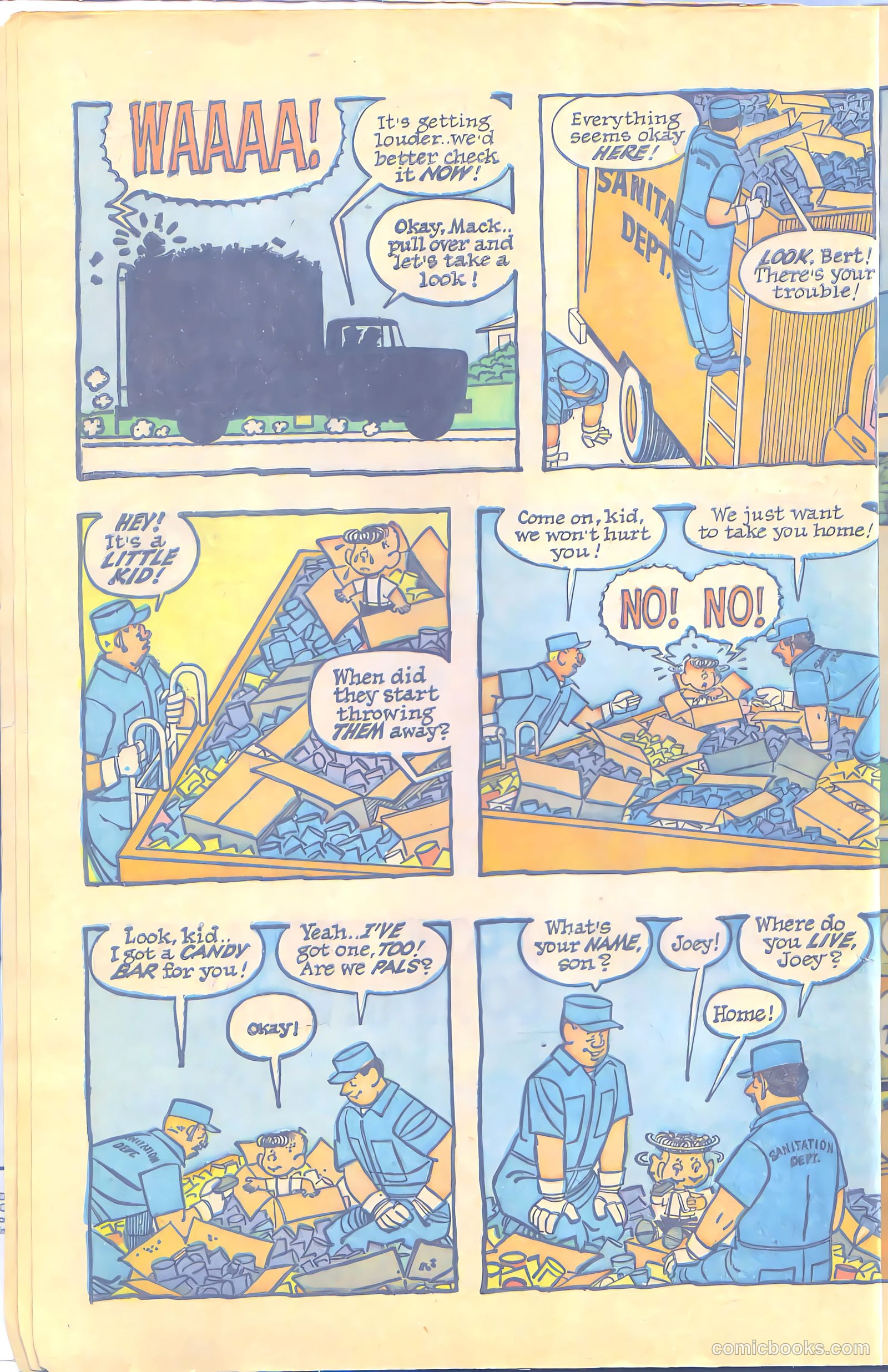 Dennis the Menace Giant #12 (1962, Hallden; Fawcett) — page 8 of 84