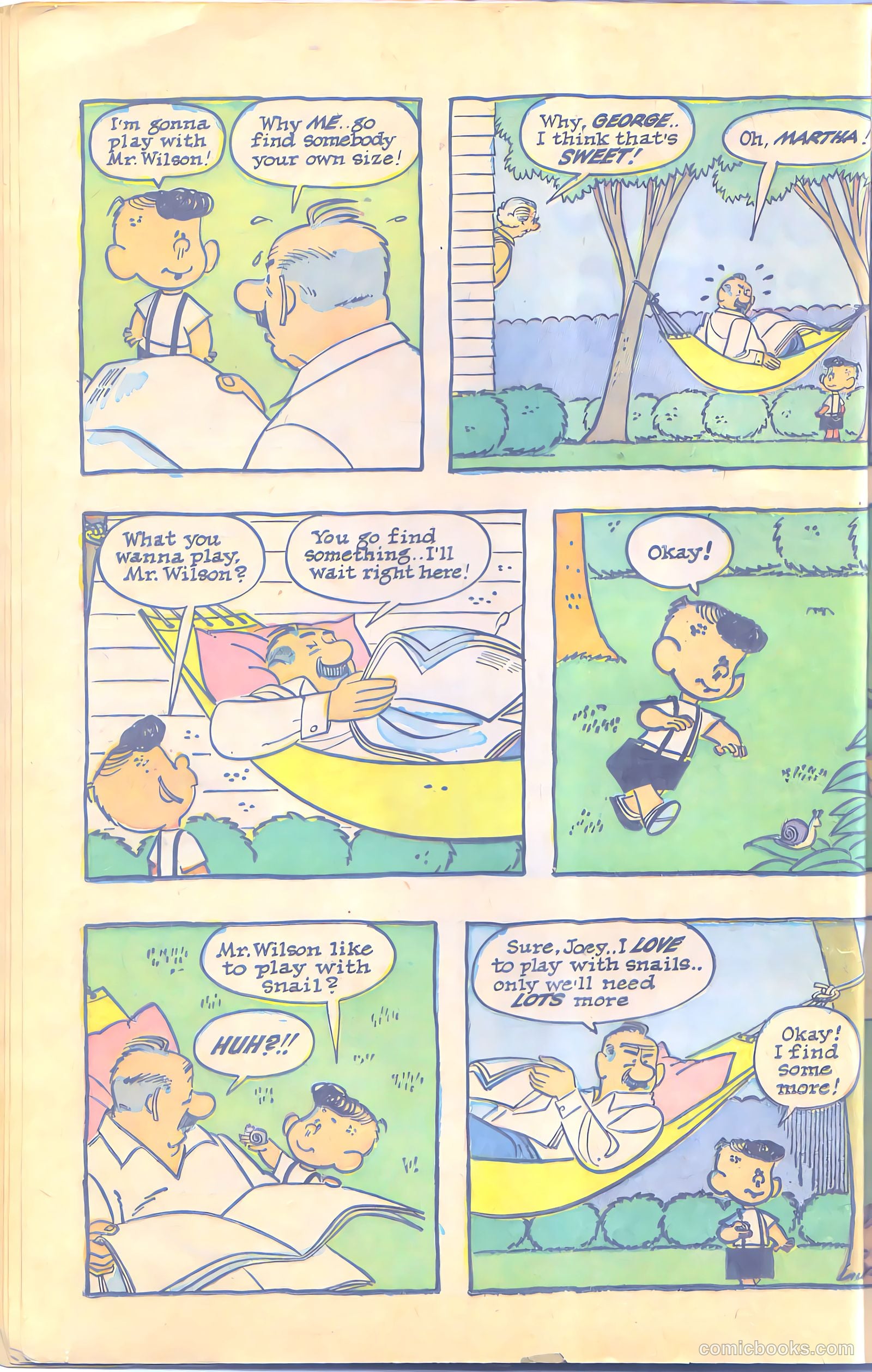 Dennis the Menace Giant #12 (1962, Hallden; Fawcett) — page 12 of 84