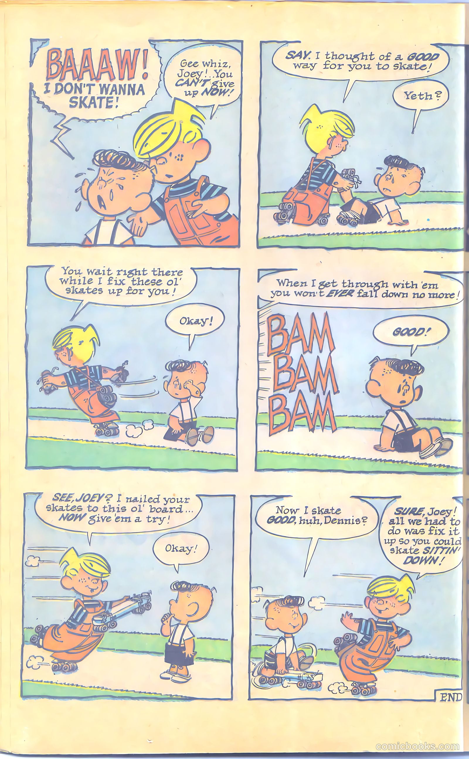 Dennis the Menace Giant #12 (1962, Hallden; Fawcett) — page 20 of 84