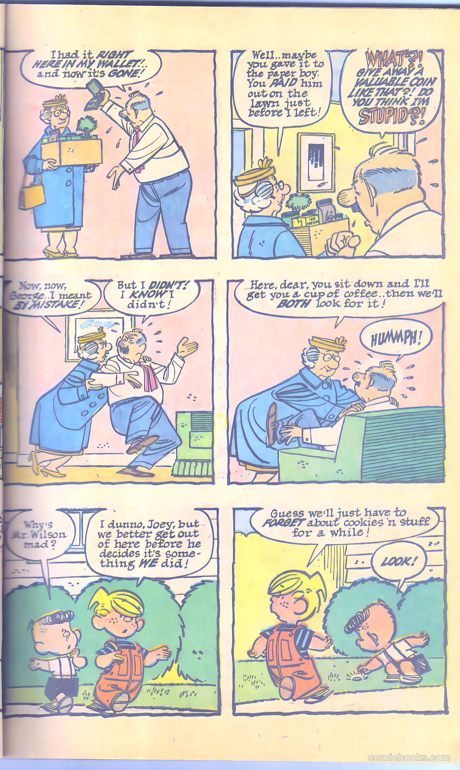 Dennis the Menace Giant #12 (1962, Hallden; Fawcett) — page 23 of 84