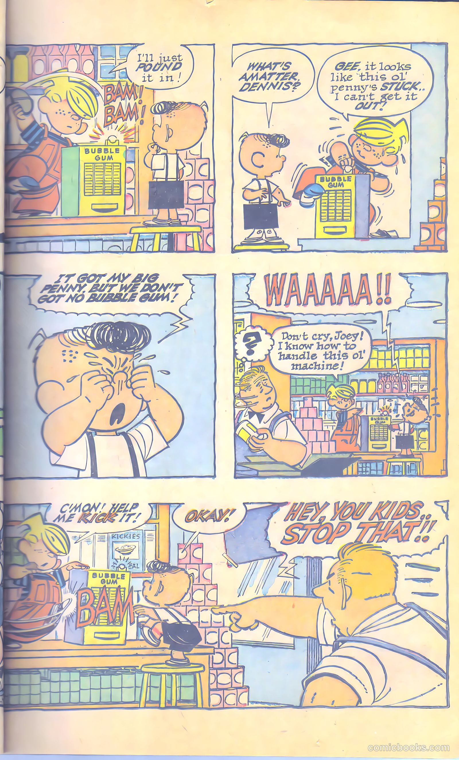 Dennis the Menace Giant #12 (1962, Hallden; Fawcett) — page 25 of 84