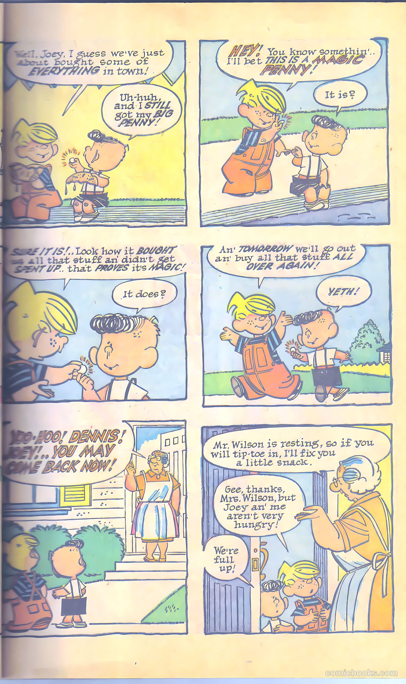 Dennis the Menace Giant #12 (1962, Hallden; Fawcett) — page 29 of 84