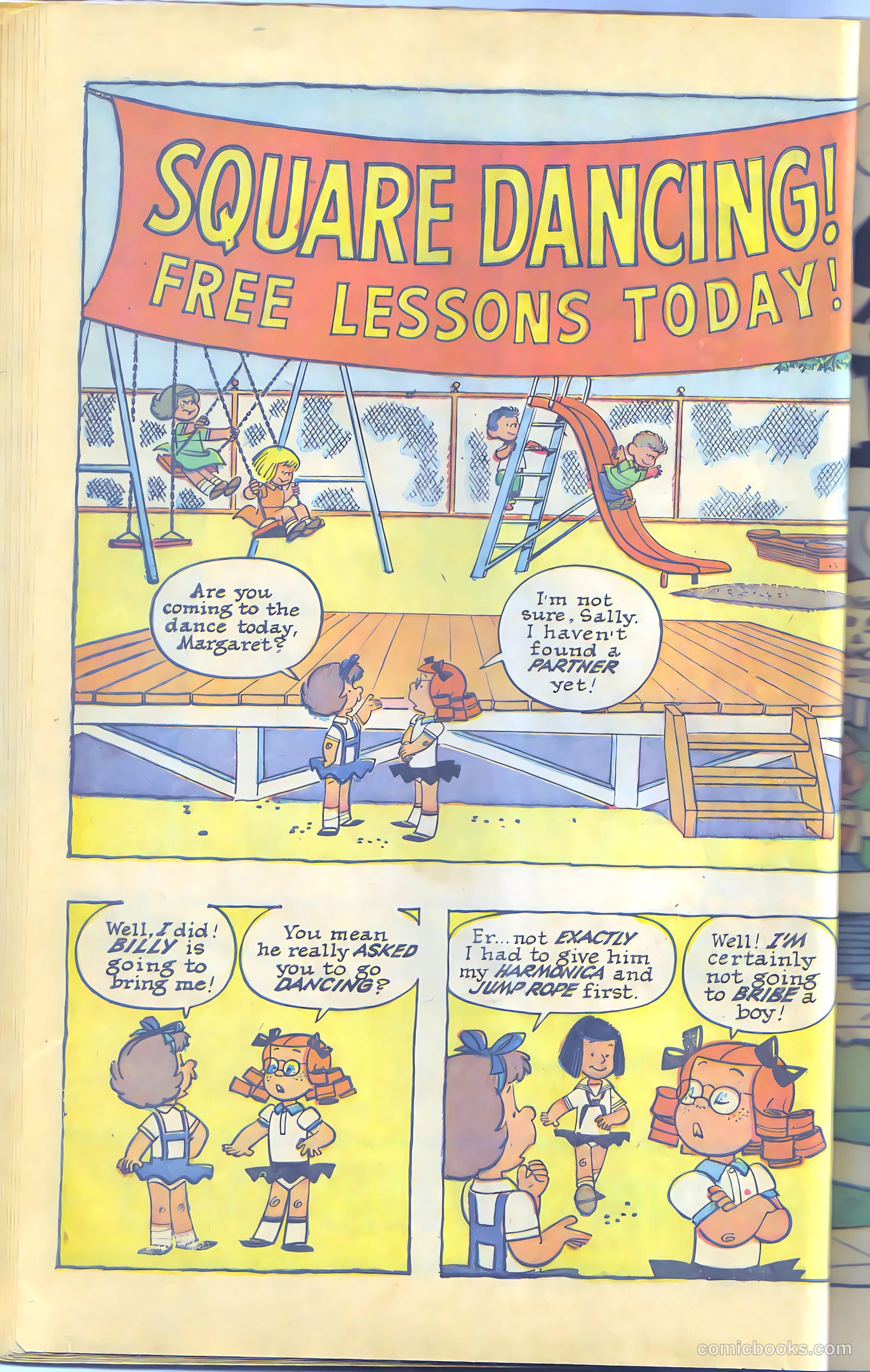 Dennis the Menace Giant #12 (1962, Hallden; Fawcett) — page 32 of 84