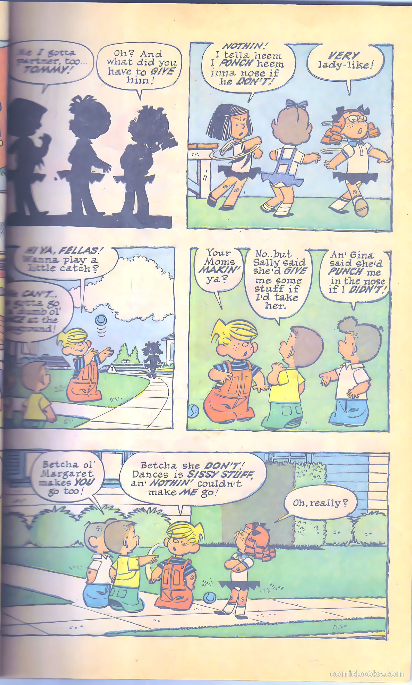 Dennis the Menace Giant #12 (1962, Hallden; Fawcett) — page 33 of 84