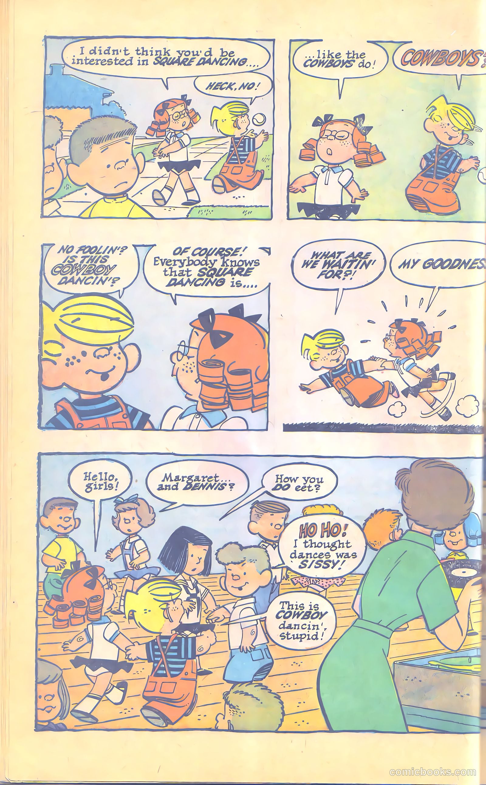 Dennis the Menace Giant #12 (1962, Hallden; Fawcett) — page 34 of 84