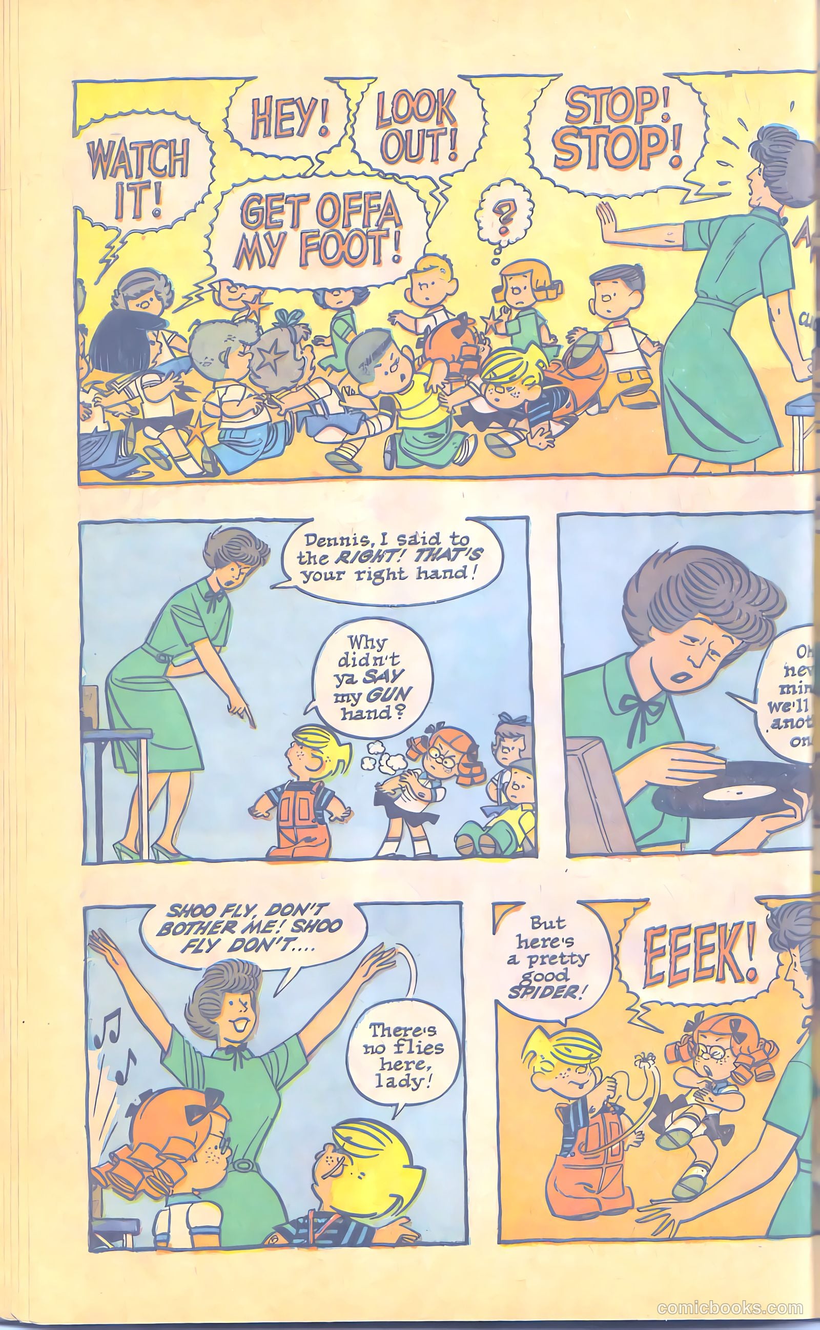 Dennis the Menace Giant #12 (1962, Hallden; Fawcett) — page 36 of 84