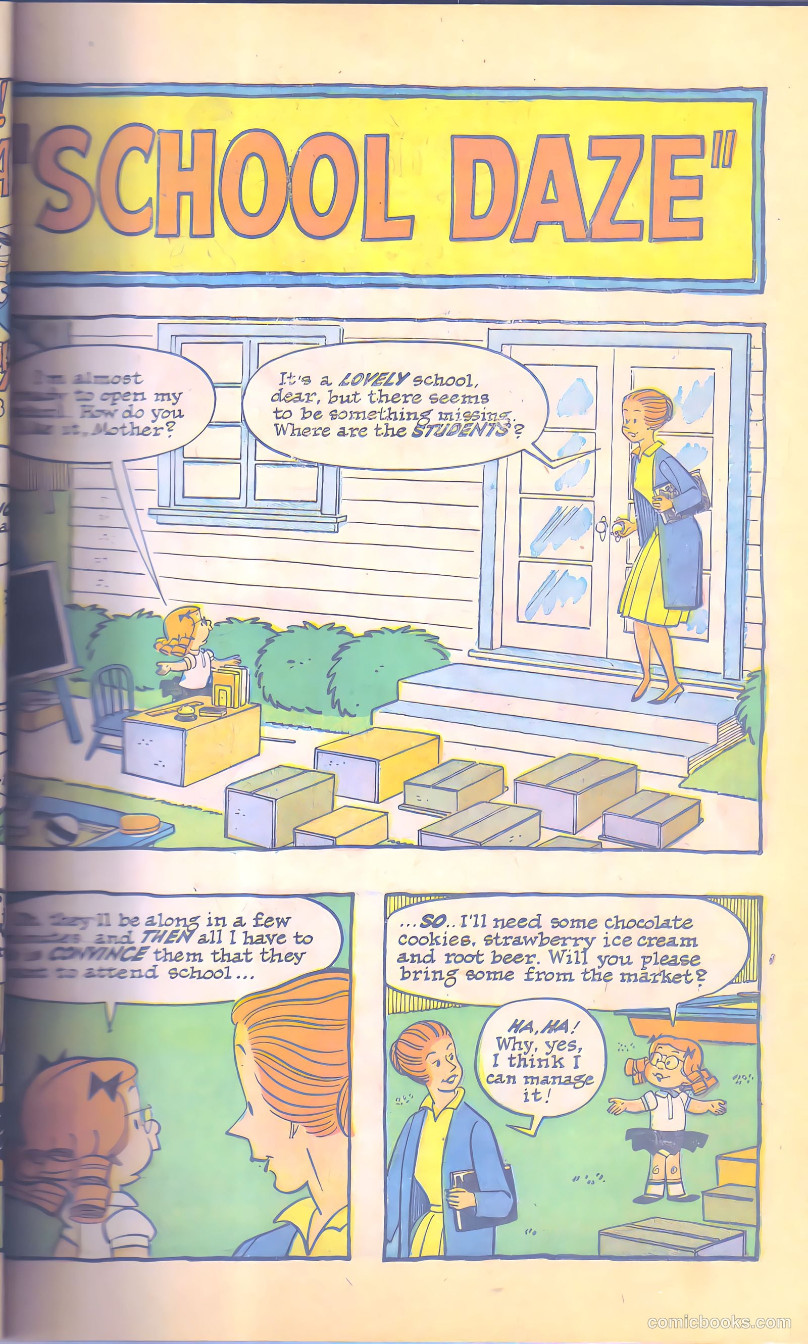 Dennis the Menace Giant #12 (1962, Hallden; Fawcett) — page 39 of 84