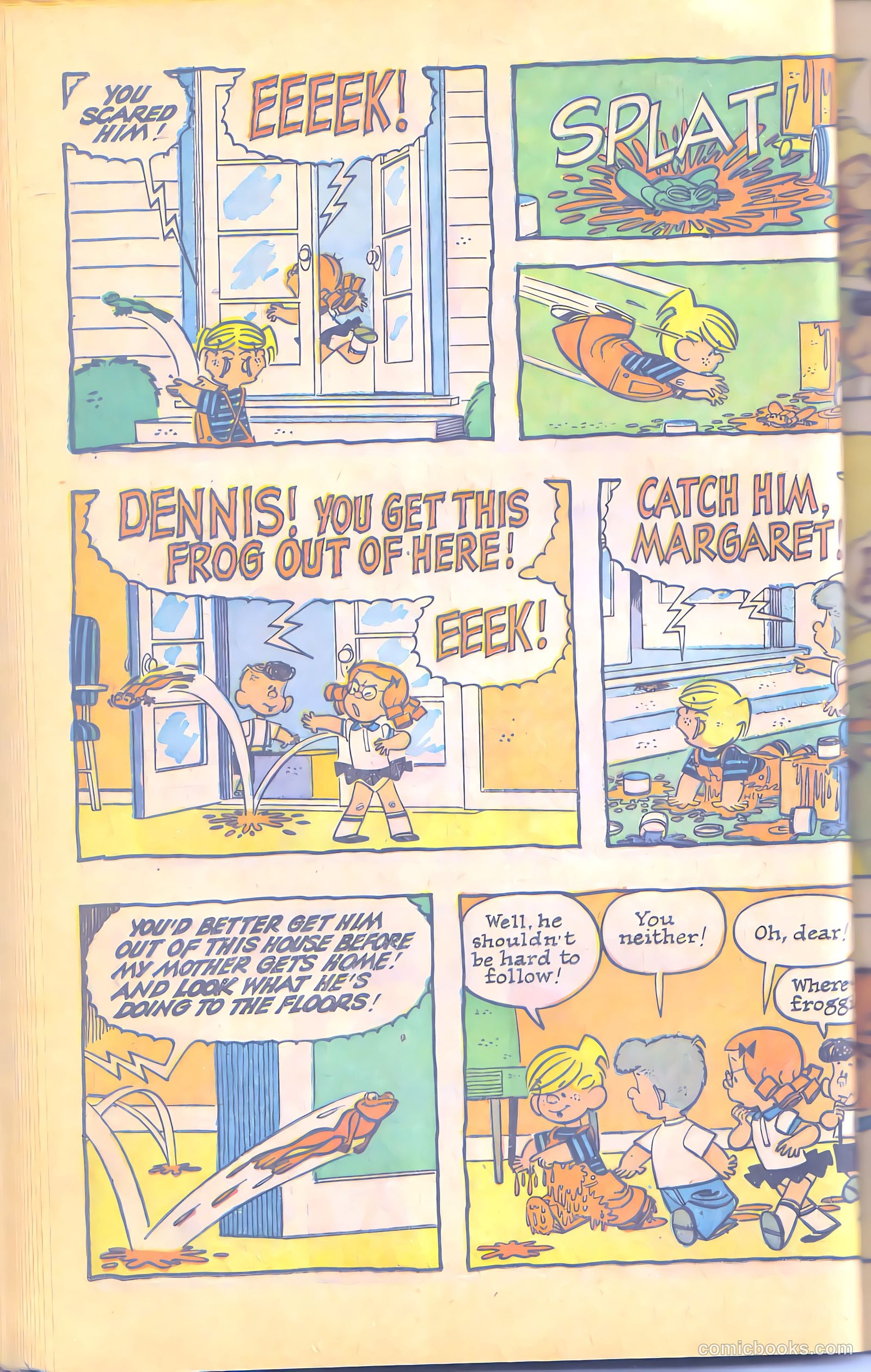Dennis the Menace Giant #12 (1962, Hallden; Fawcett) — page 44 of 84