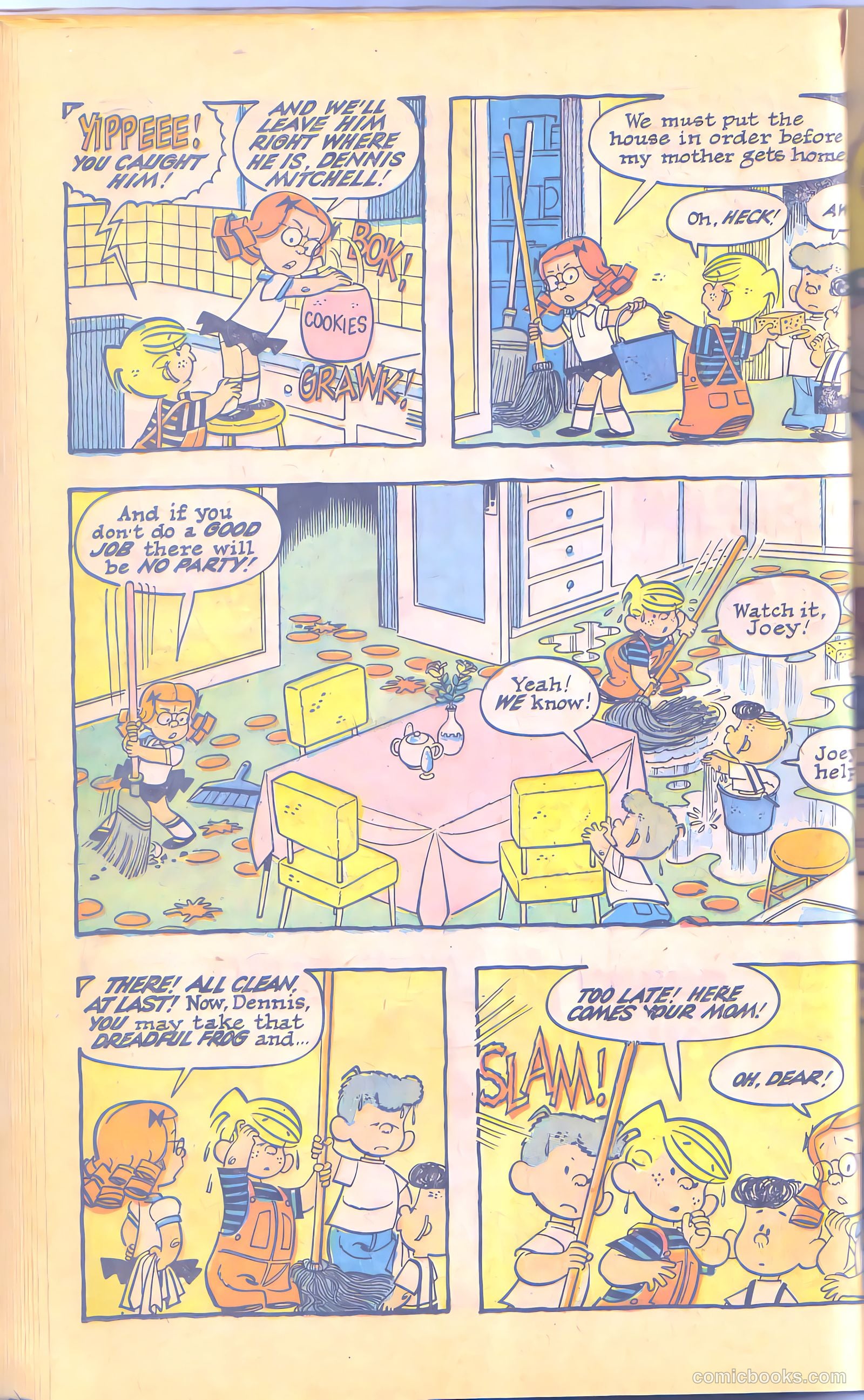 Dennis the Menace Giant #12 (1962, Hallden; Fawcett) — page 46 of 84