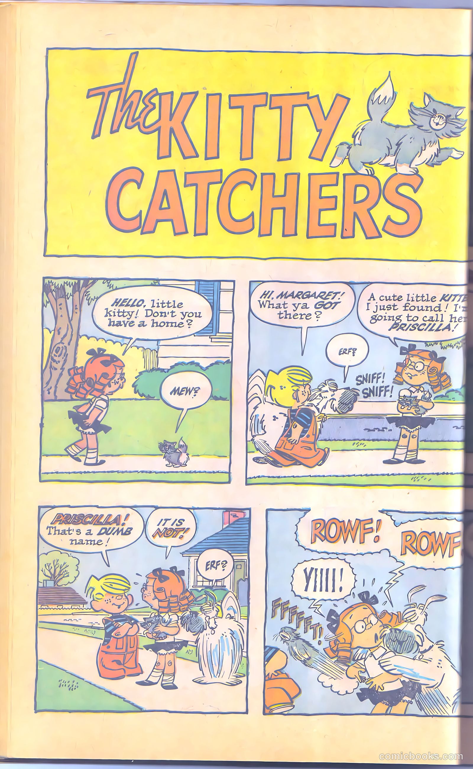 Dennis the Menace Giant #12 (1962, Hallden; Fawcett) — page 48 of 84