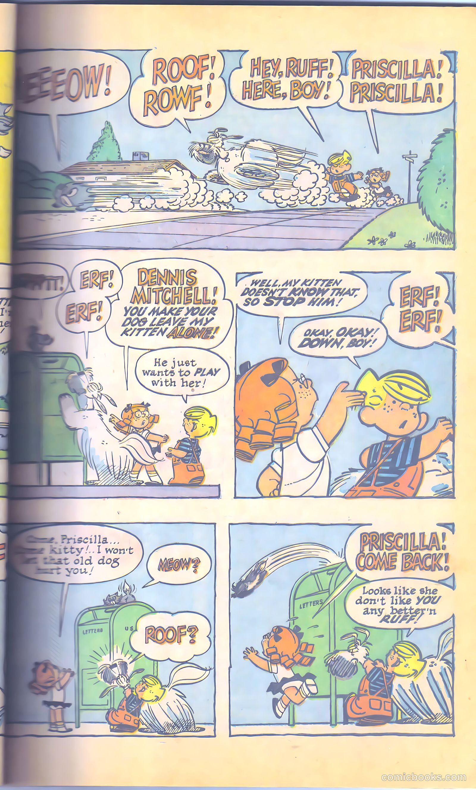 Dennis the Menace Giant #12 (1962, Hallden; Fawcett) — page 49 of 84