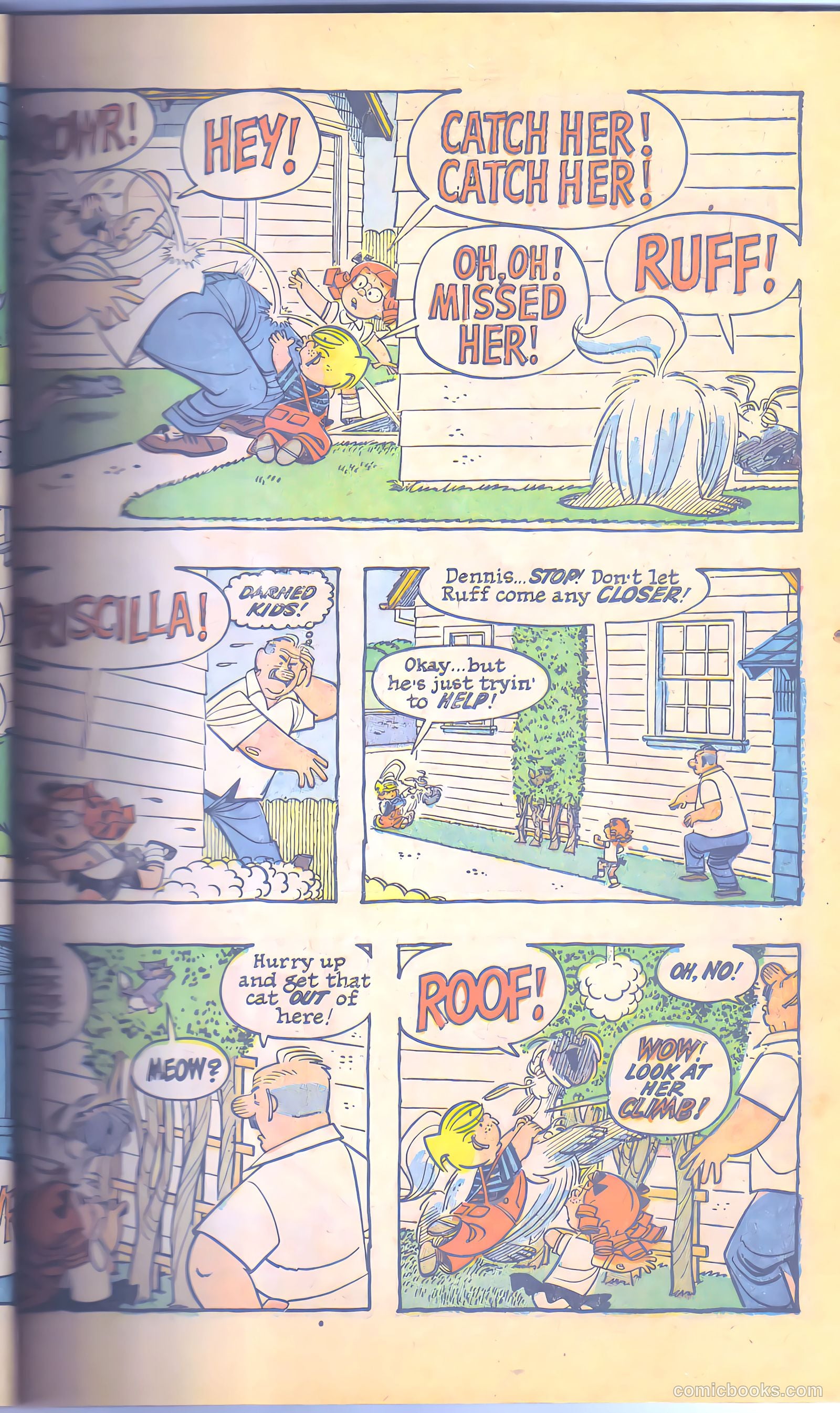 Dennis the Menace Giant #12 (1962, Hallden; Fawcett) — page 51 of 84