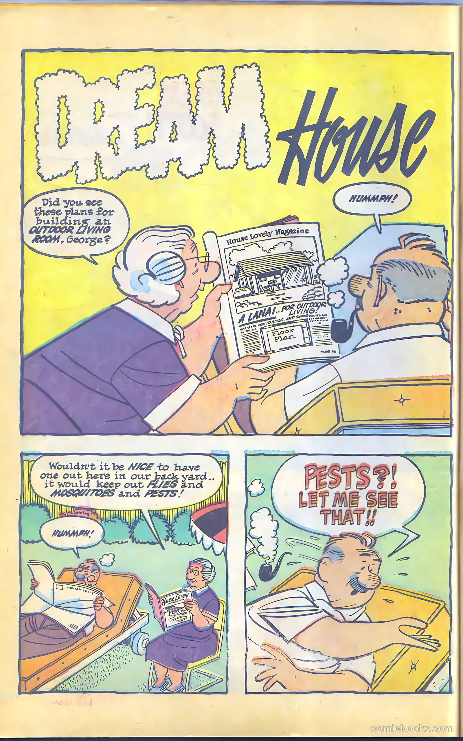 Dennis the Menace Giant #12 (1962, Hallden; Fawcett) — page 74 of 84