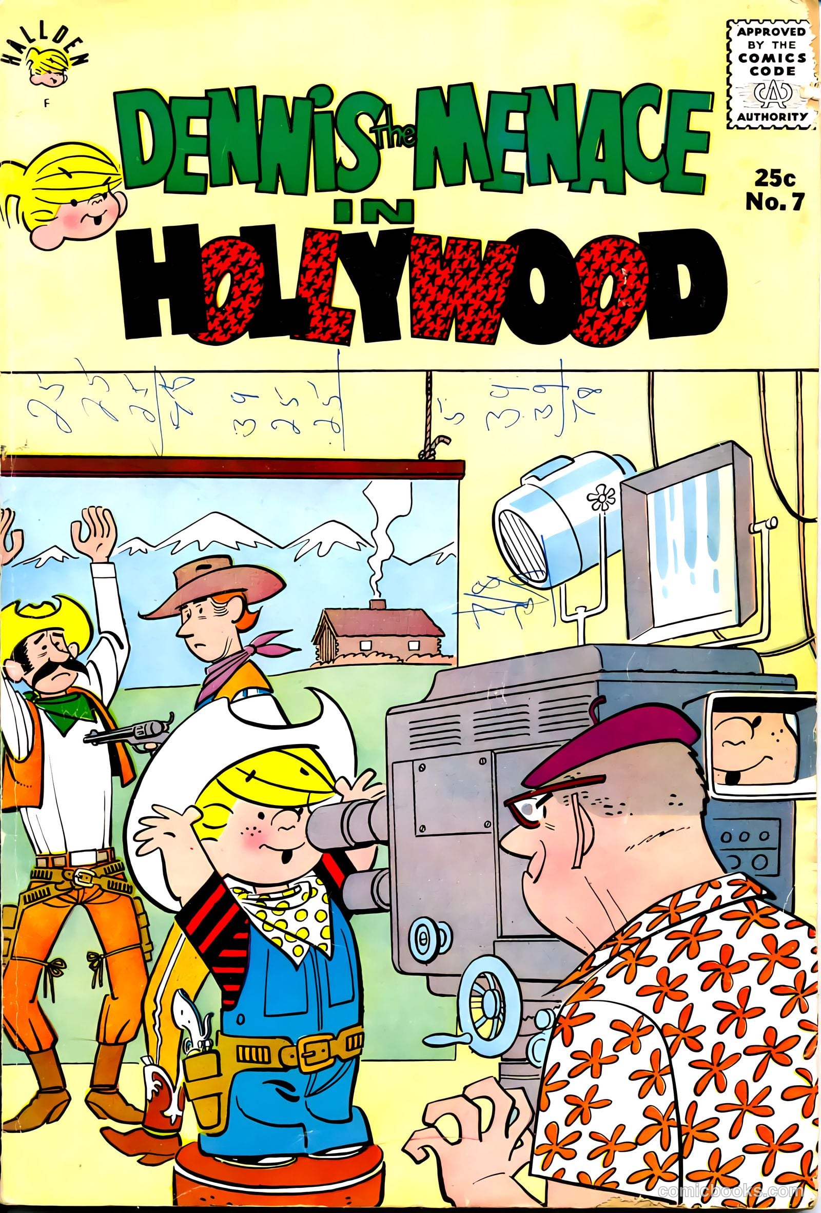 Dennis the Menace Giant #7 (1959, Hallden; Fawcett) — page 1 of 100