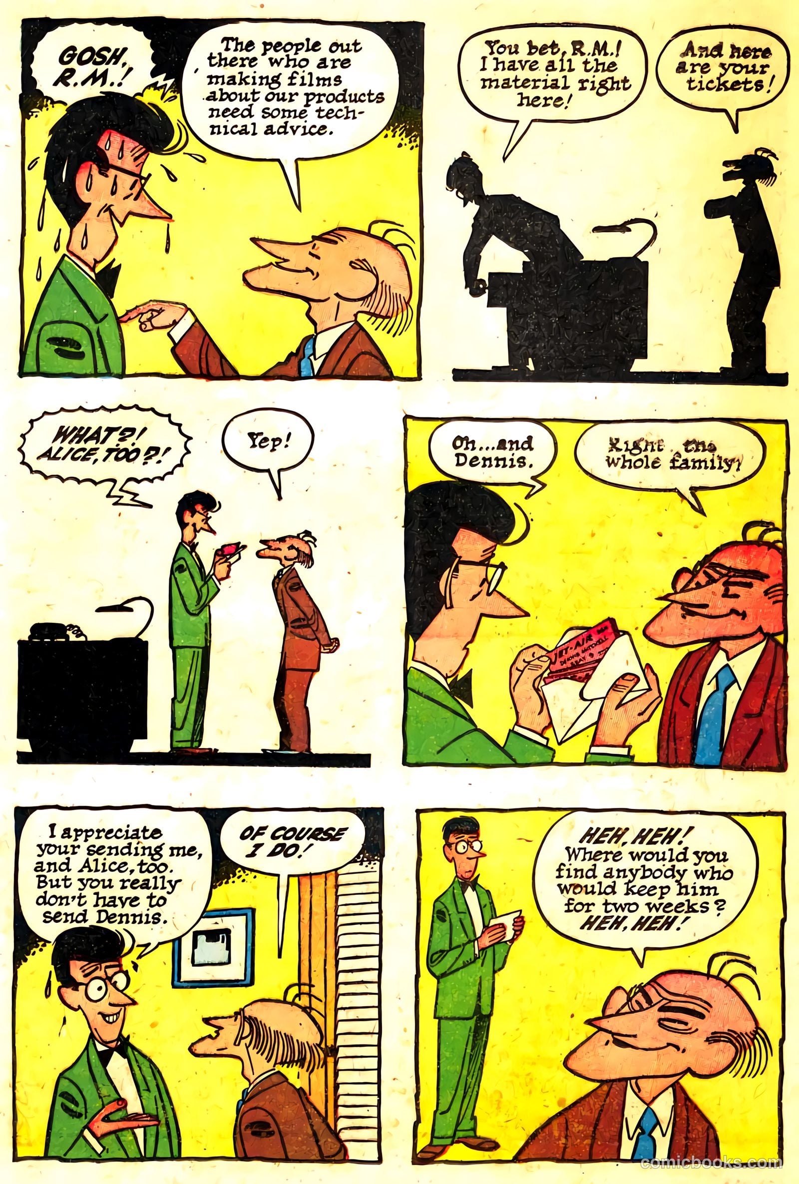 Dennis the Menace Giant #7 (1959, Hallden; Fawcett) — page 5 of 100
