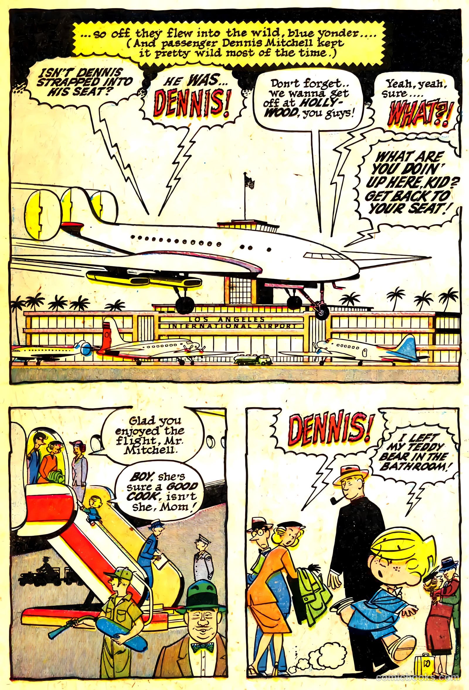 Dennis the Menace Giant #7 (1959, Hallden; Fawcett) — page 6 of 100