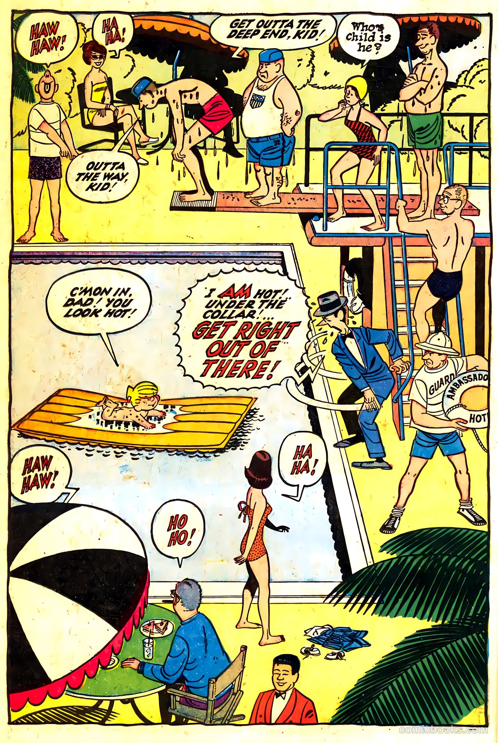 Dennis the Menace Giant #7 (1959, Hallden; Fawcett) — page 10 of 100