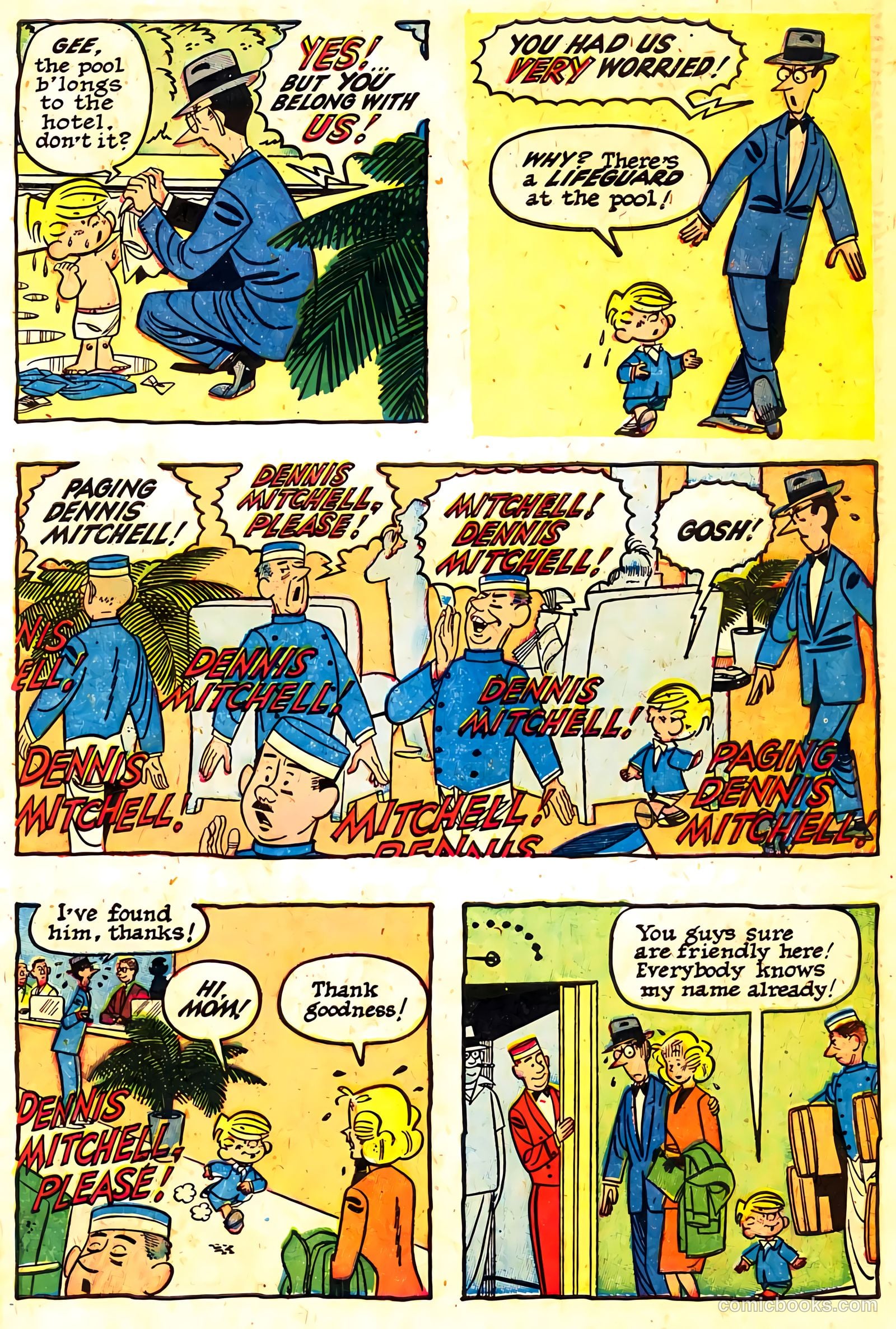 Dennis the Menace Giant #7 (1959, Hallden; Fawcett) — page 11 of 100