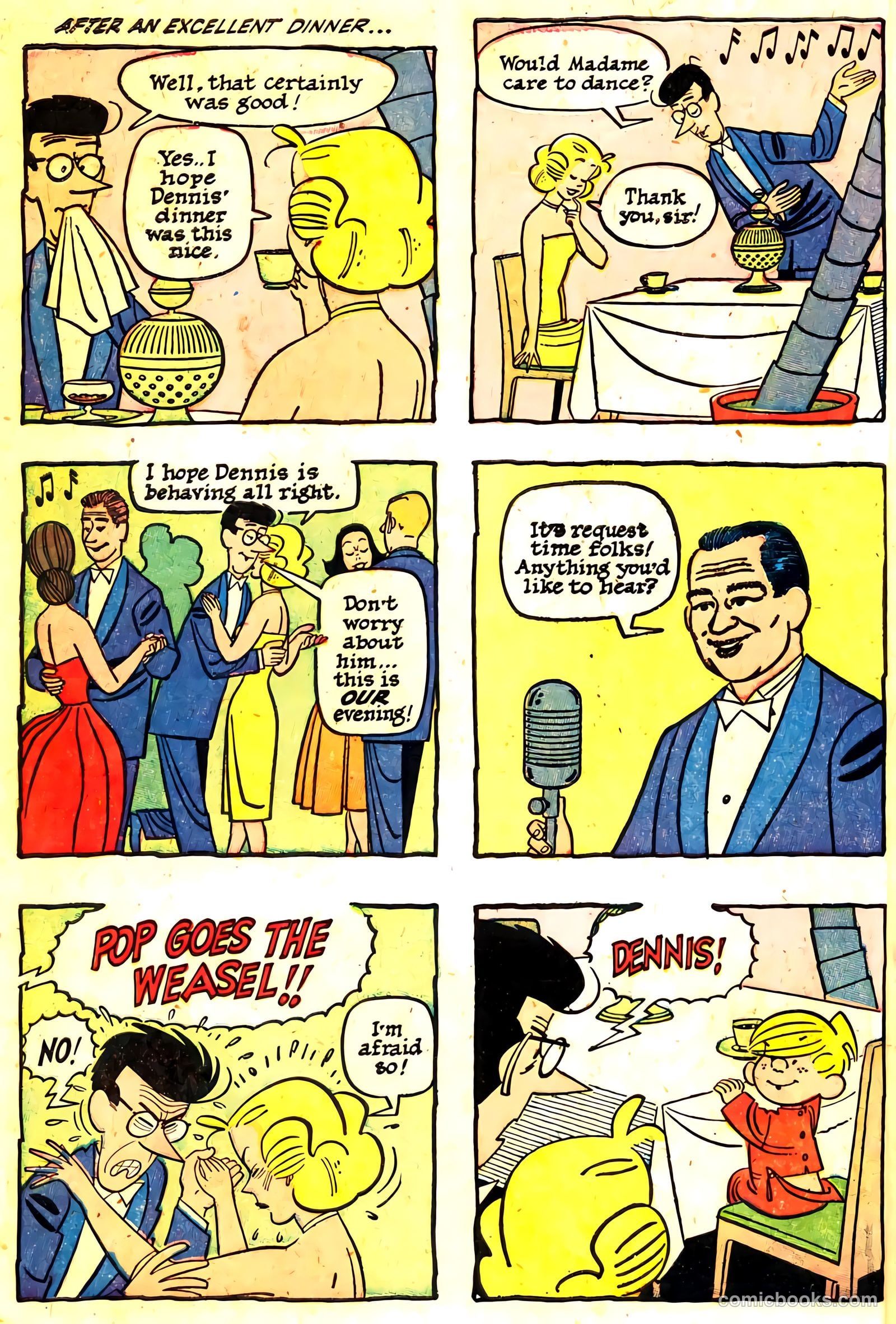 Dennis the Menace Giant #7 (1959, Hallden; Fawcett) — page 14 of 100