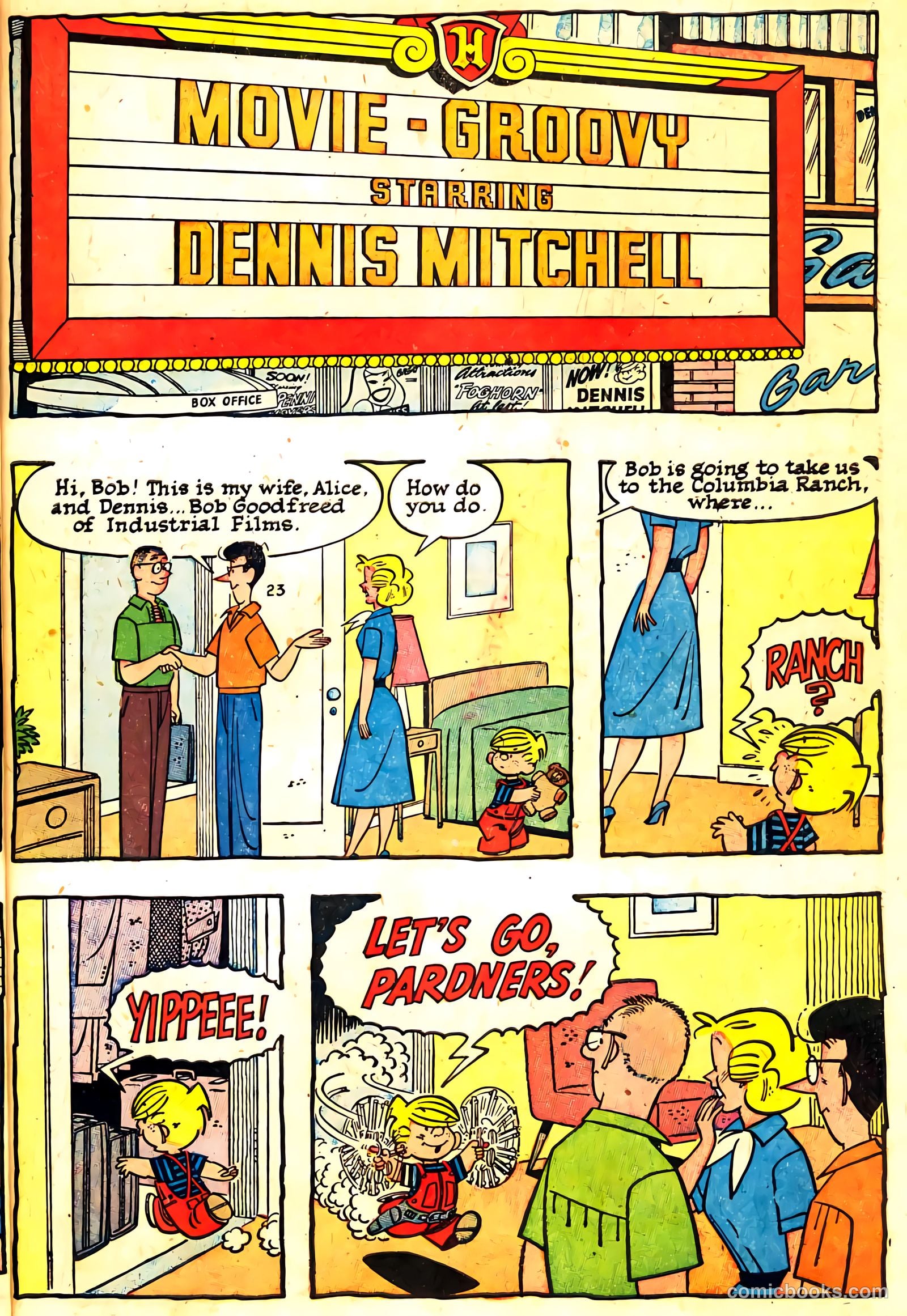 Dennis the Menace Giant #7 (1959, Hallden; Fawcett) — page 19 of 100