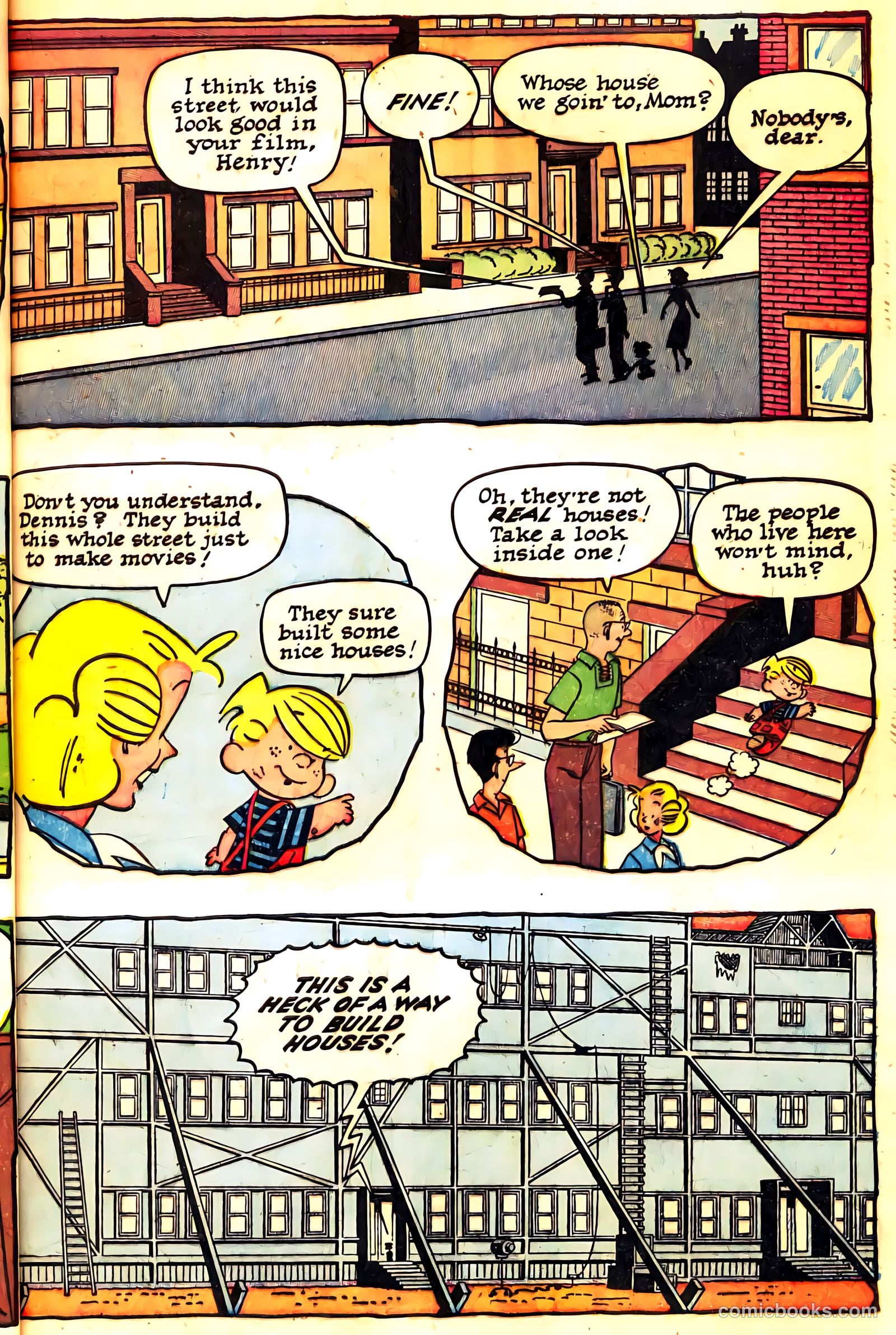 Dennis the Menace Giant #7 (1959, Hallden; Fawcett) — page 21 of 100
