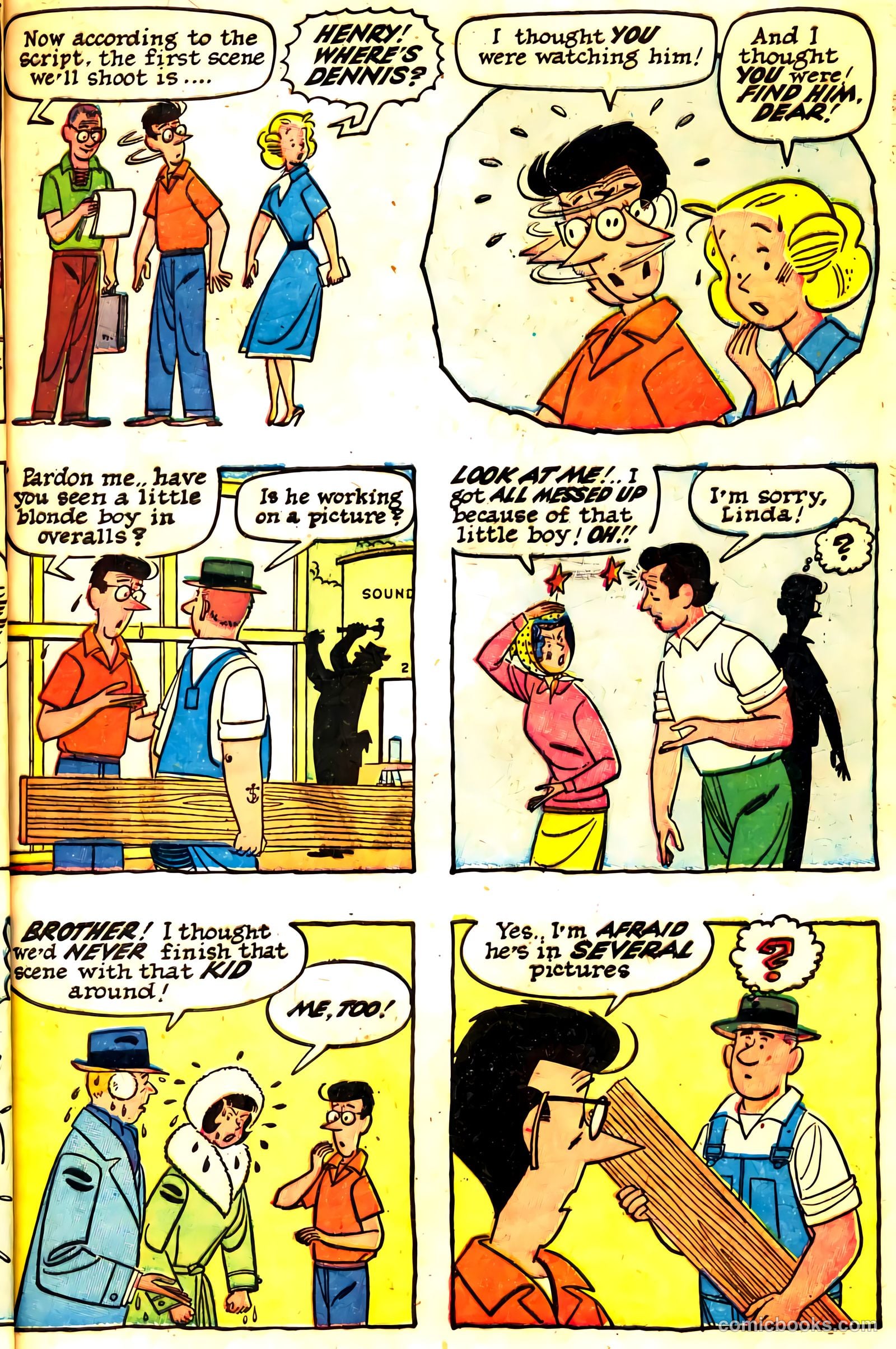 Dennis the Menace Giant #7 (1959, Hallden; Fawcett) — page 25 of 100