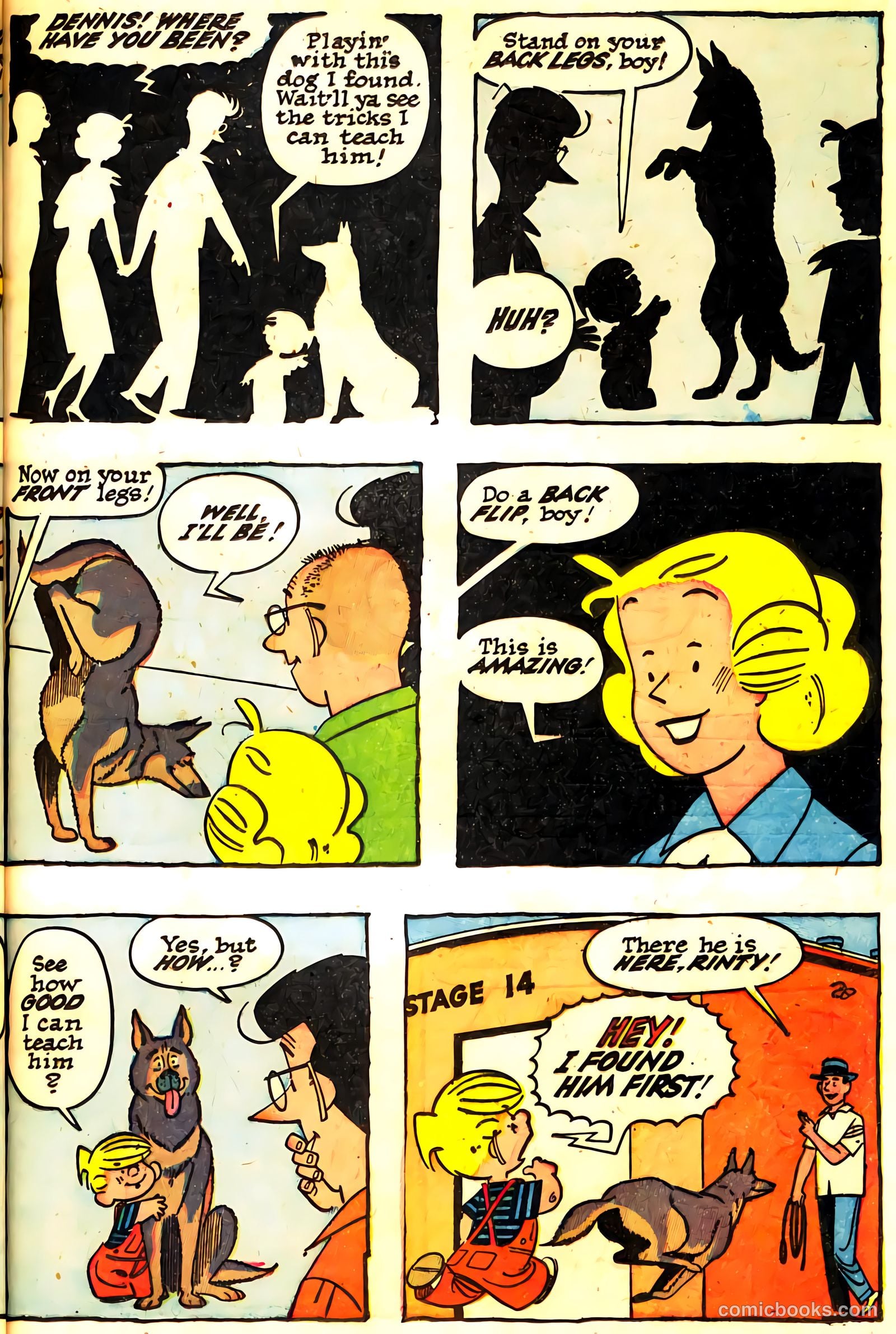 Dennis the Menace Giant #7 (1959, Hallden; Fawcett) — page 29 of 100