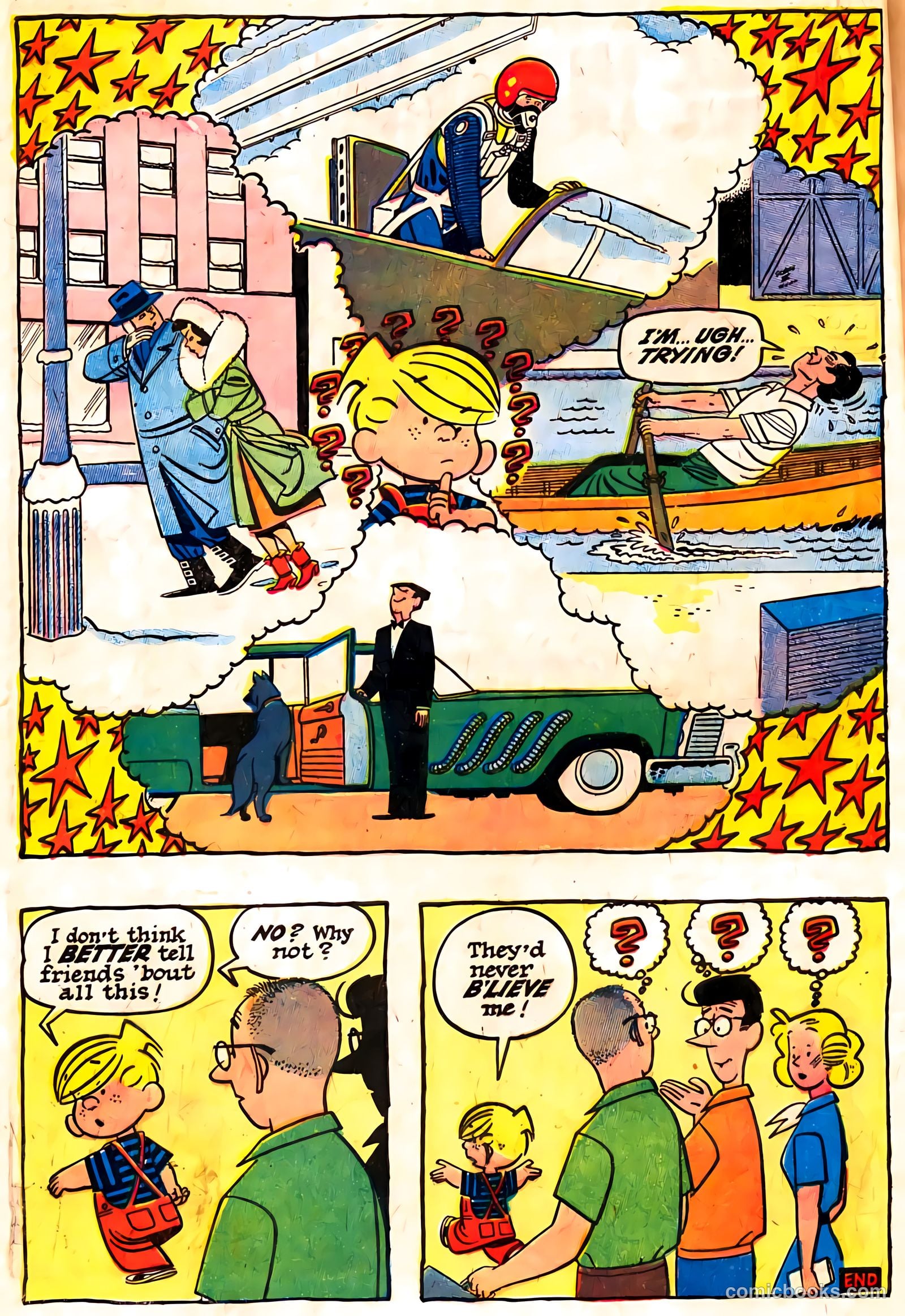 Dennis the Menace Giant #7 (1959, Hallden; Fawcett) — page 31 of 100