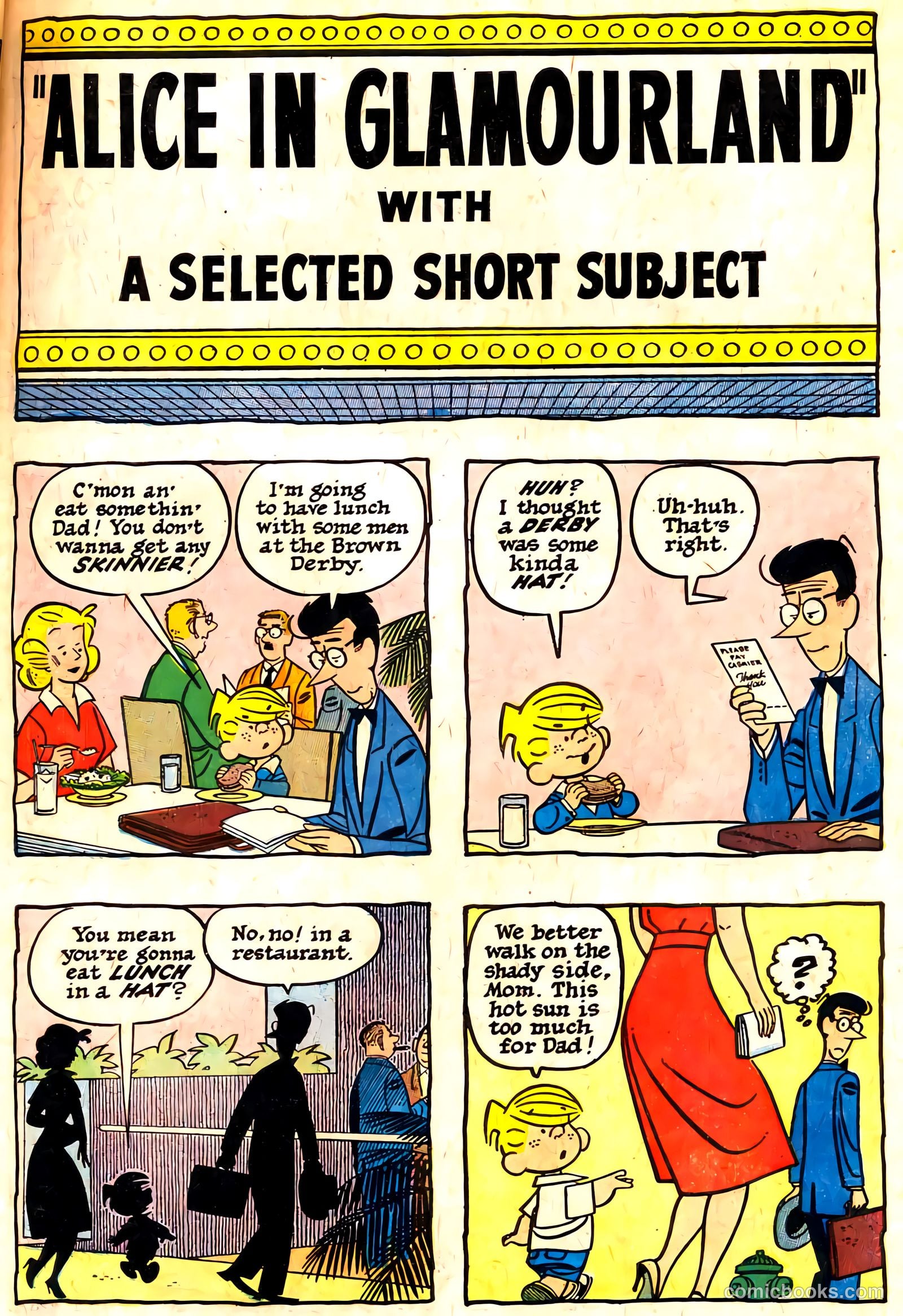 Dennis the Menace Giant #7 (1959, Hallden; Fawcett) — page 32 of 100