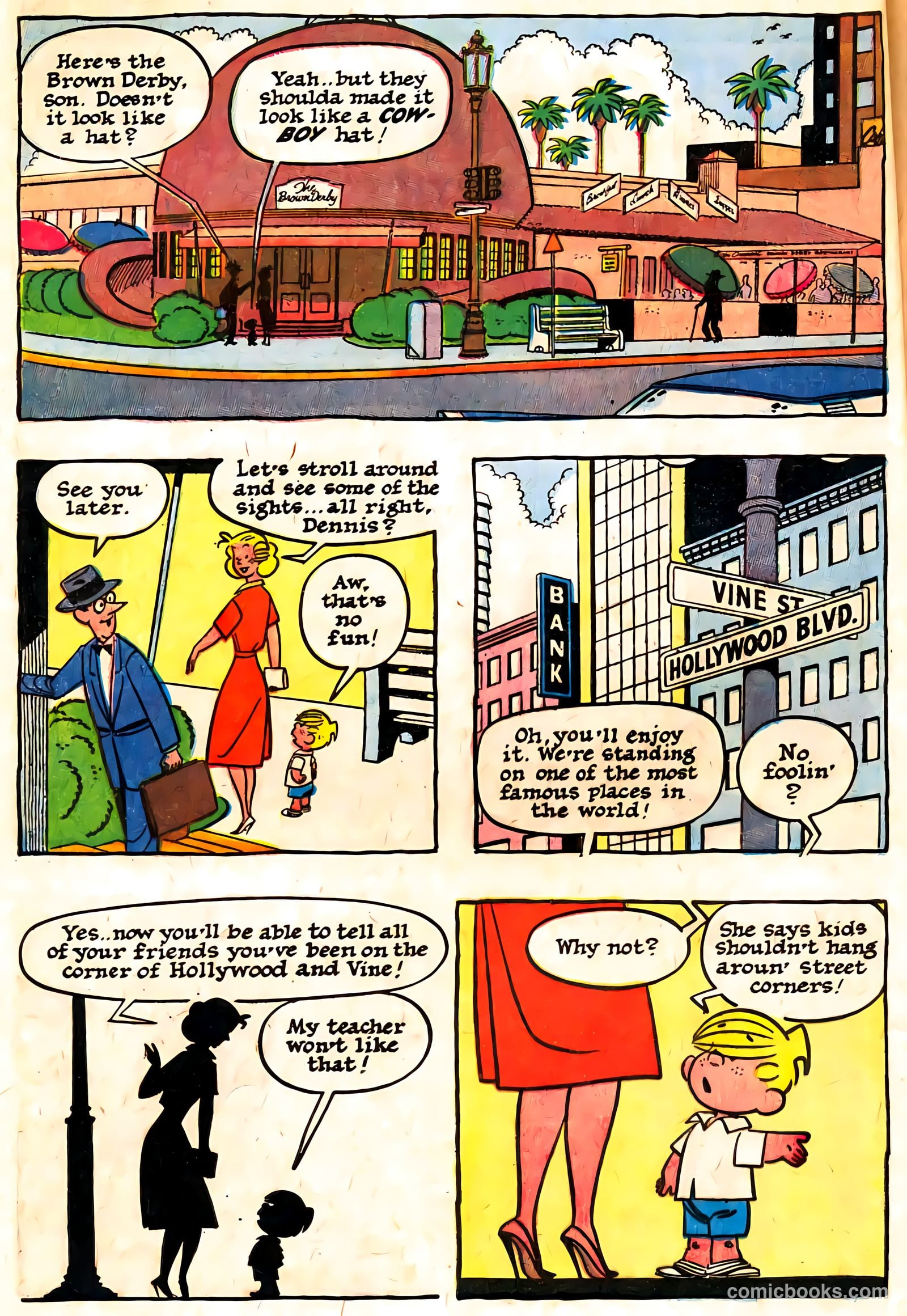 Dennis the Menace Giant #7 (1959, Hallden; Fawcett) — page 33 of 100