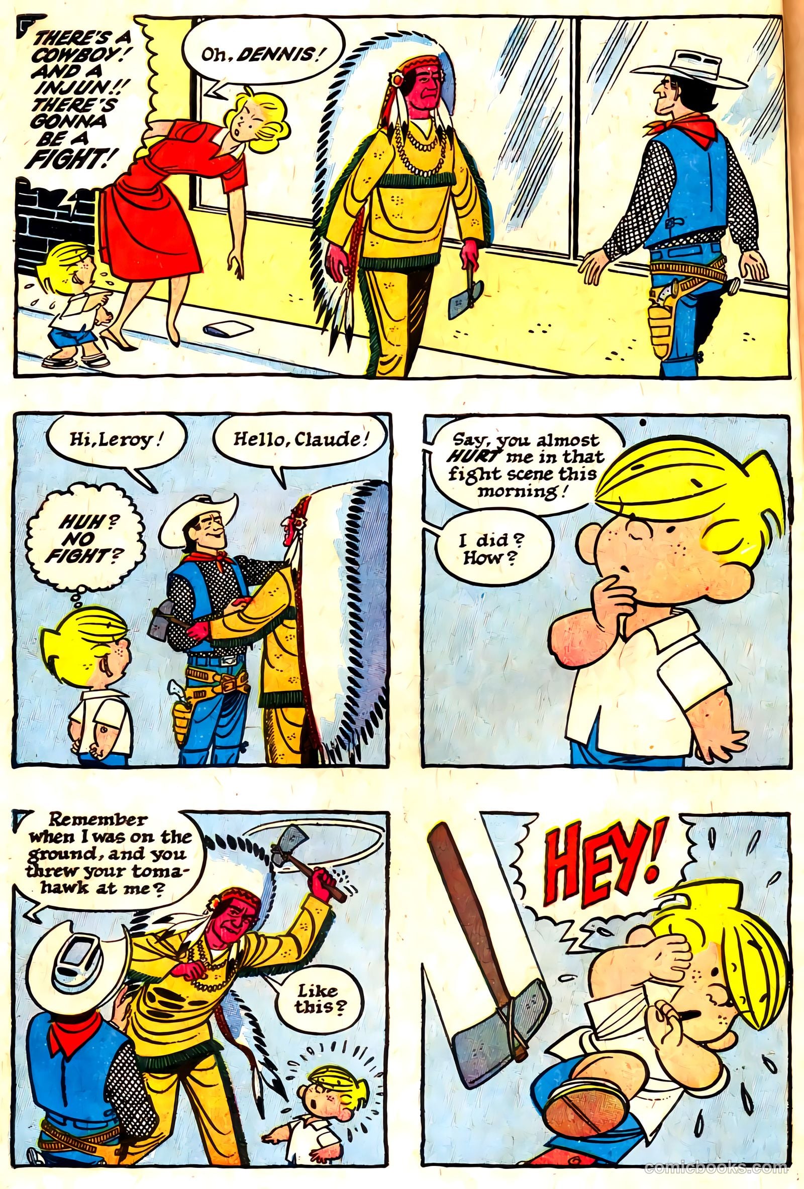 Dennis the Menace Giant #7 (1959, Hallden; Fawcett) — page 37 of 100
