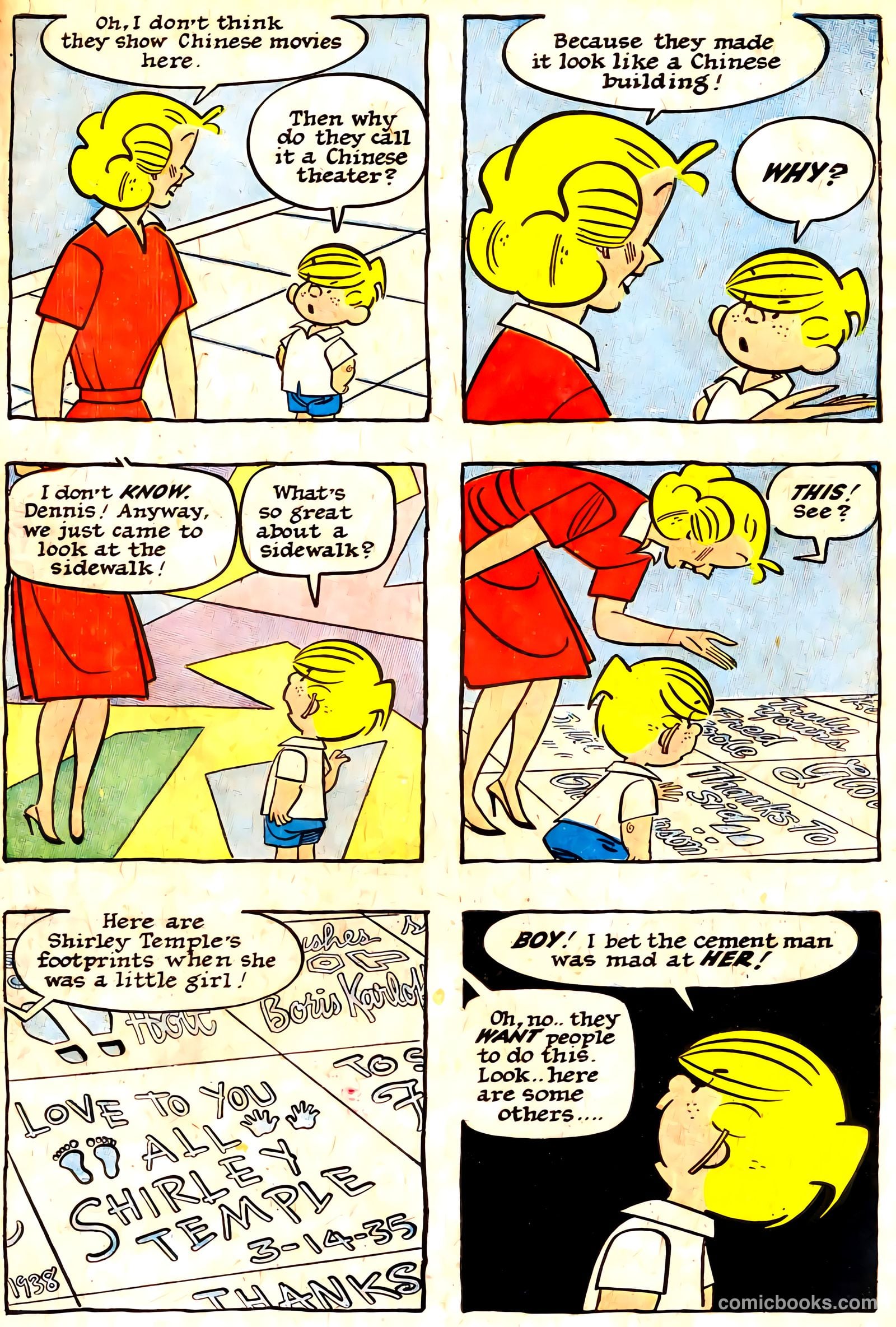 Dennis the Menace Giant #7 (1959, Hallden; Fawcett) — page 40 of 100