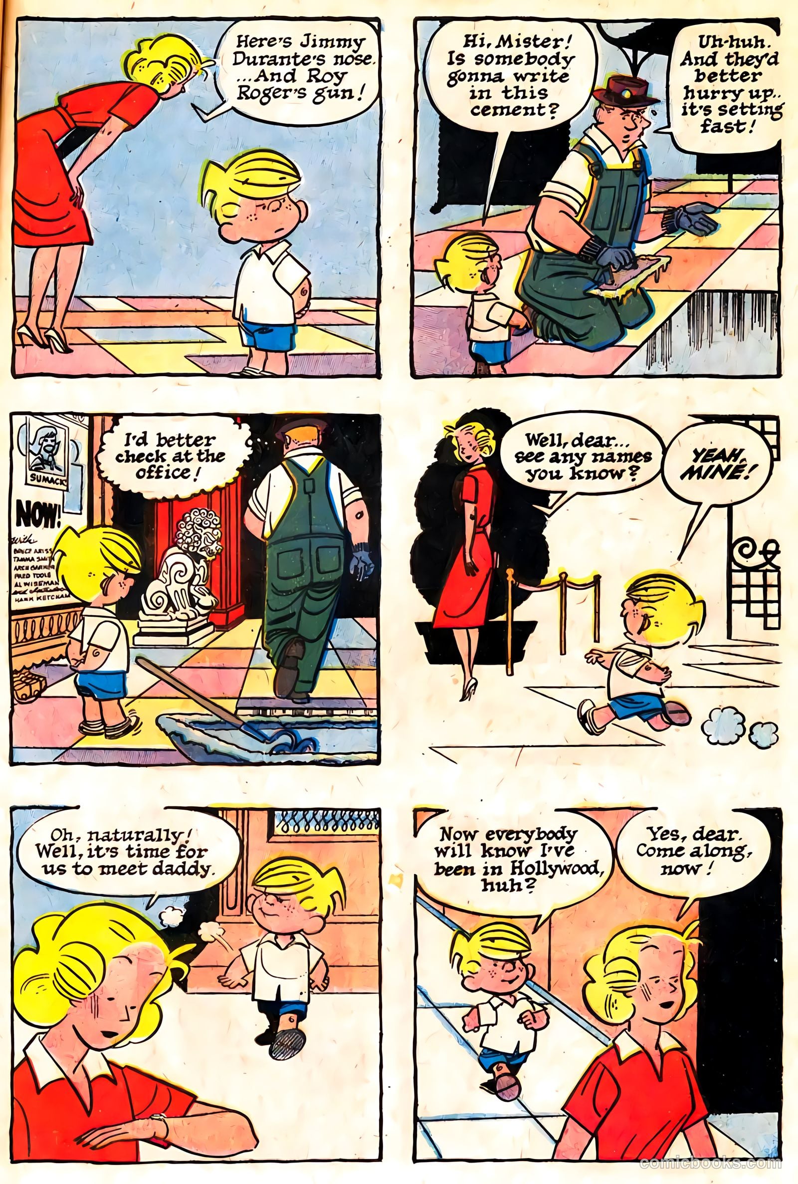 Dennis the Menace Giant #7 (1959, Hallden; Fawcett) — page 42 of 100