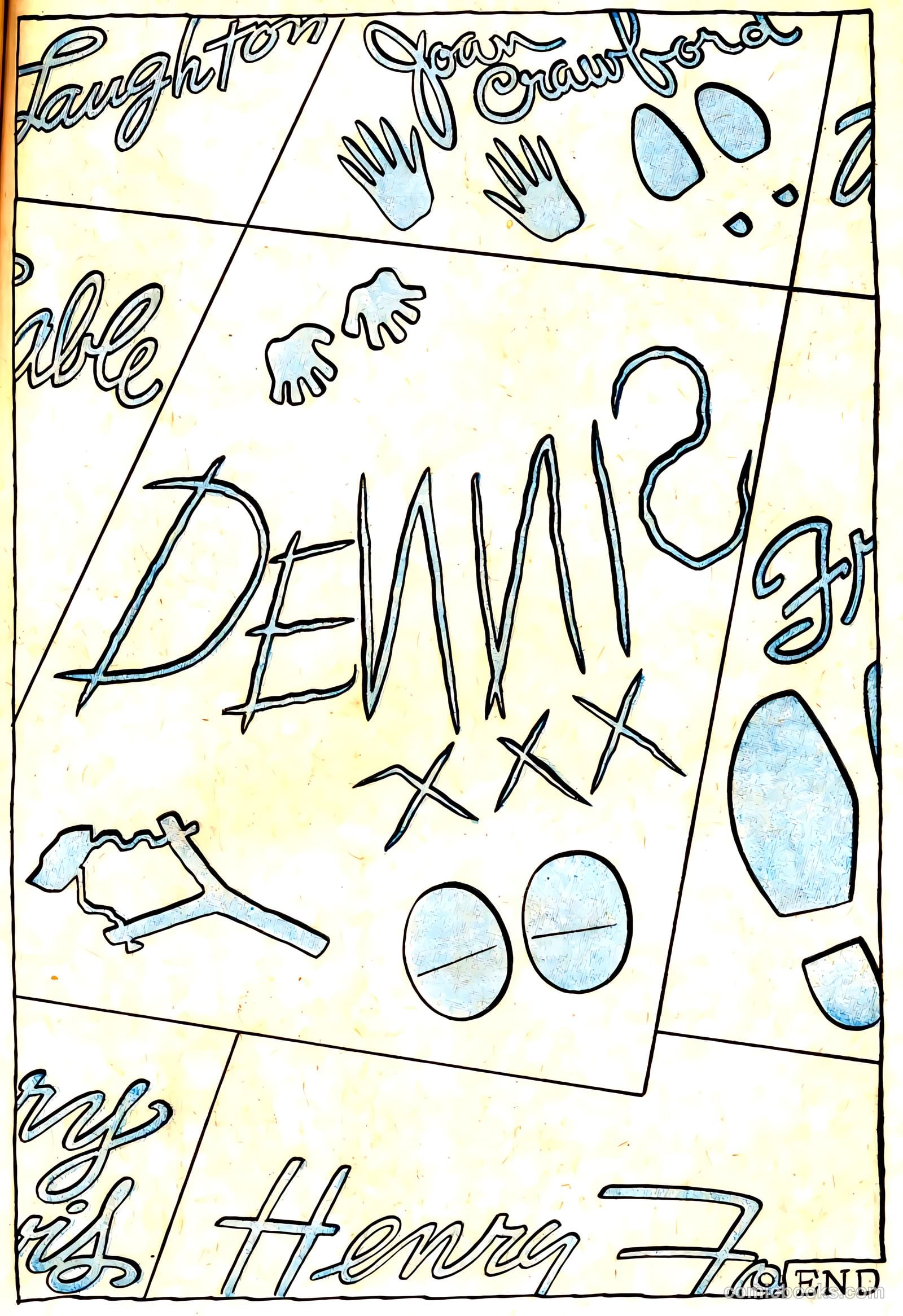 Dennis the Menace Giant #7 (1959, Hallden; Fawcett) — page 44 of 100