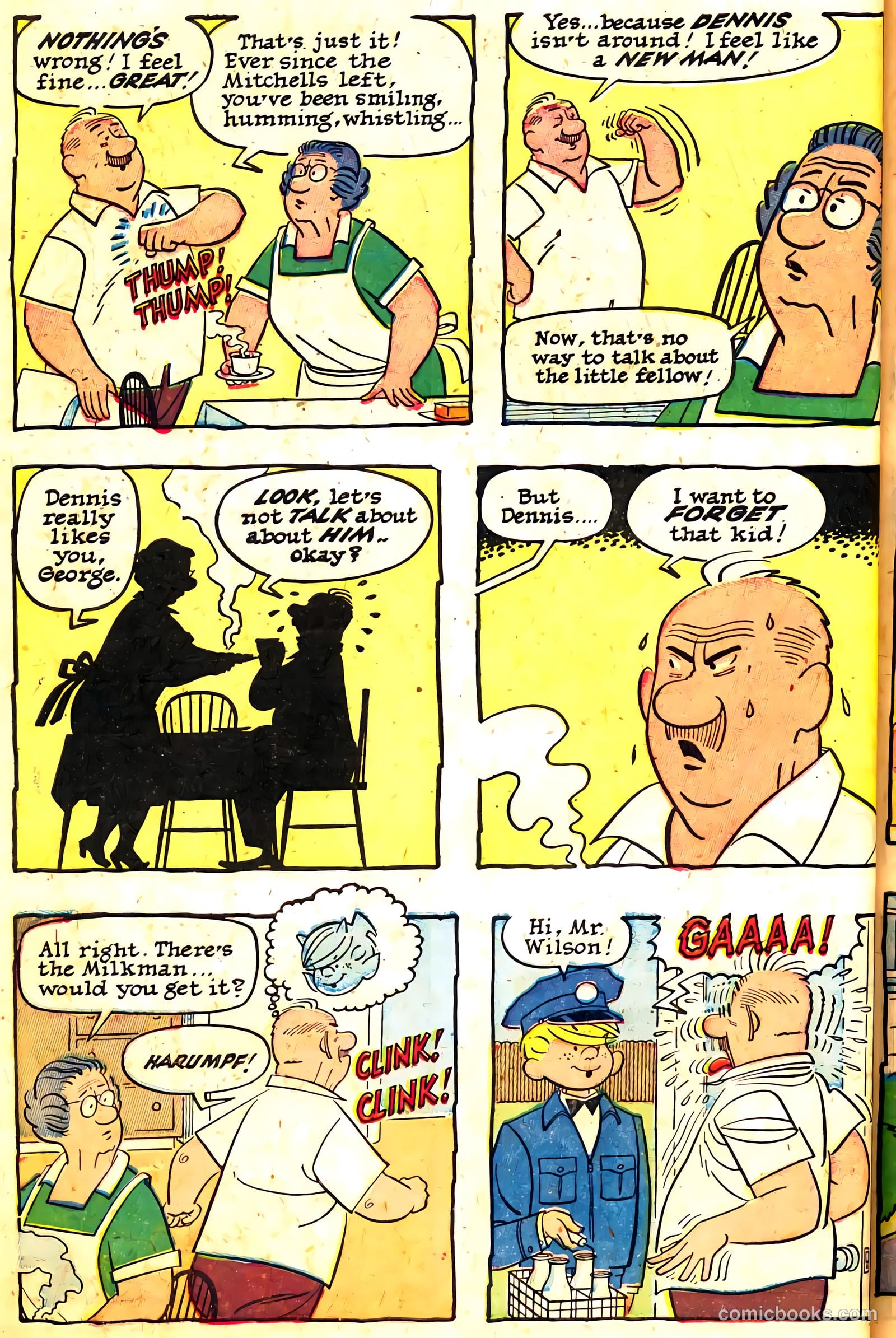 Dennis the Menace Giant #7 (1959, Hallden; Fawcett) — page 46 of 100