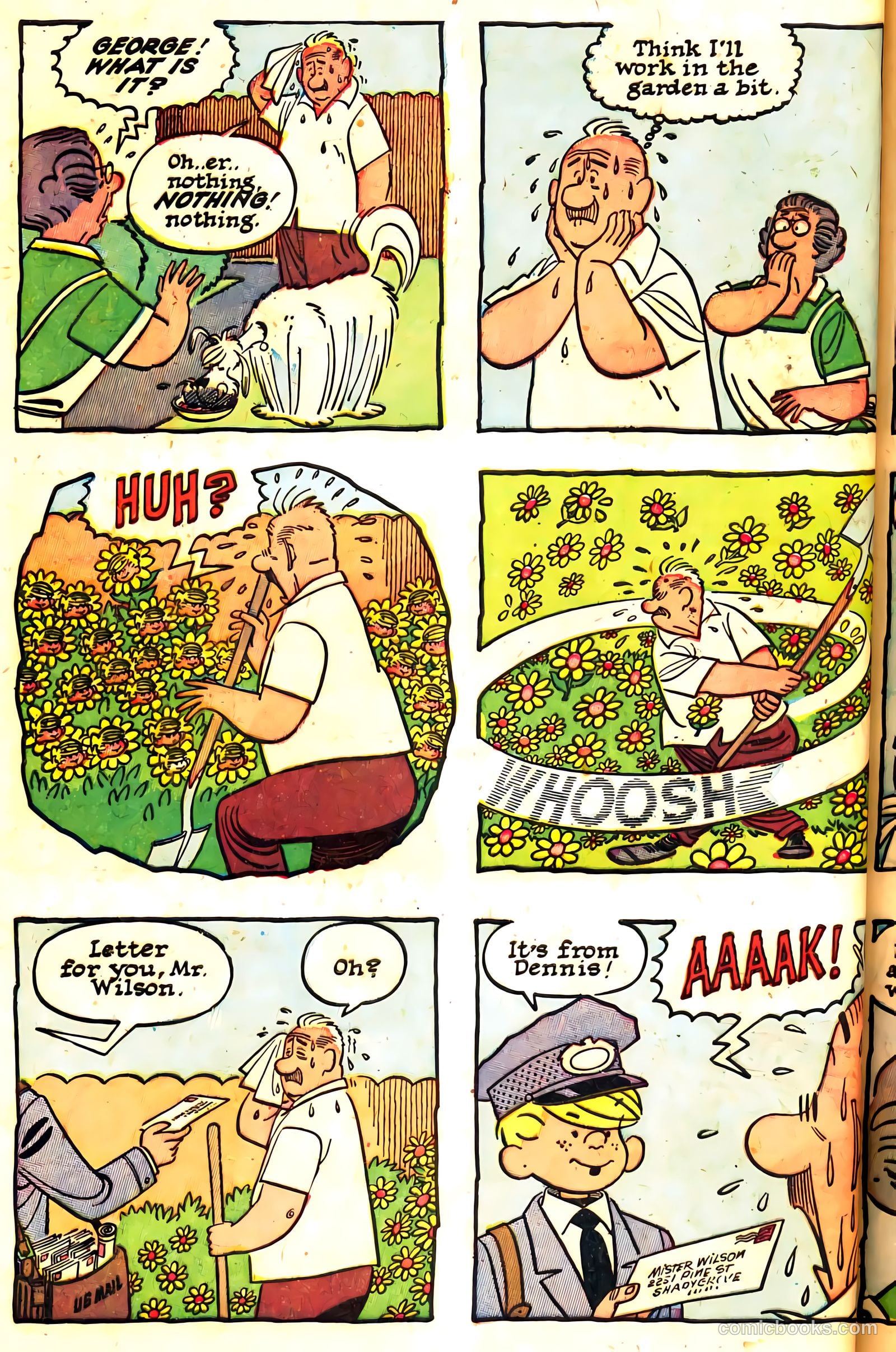 Dennis the Menace Giant #7 (1959, Hallden; Fawcett) — page 48 of 100