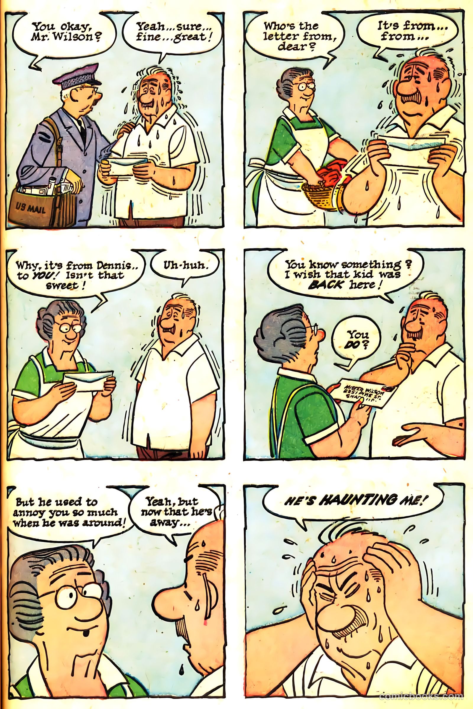 Dennis the Menace Giant #7 (1959, Hallden; Fawcett) — page 49 of 100