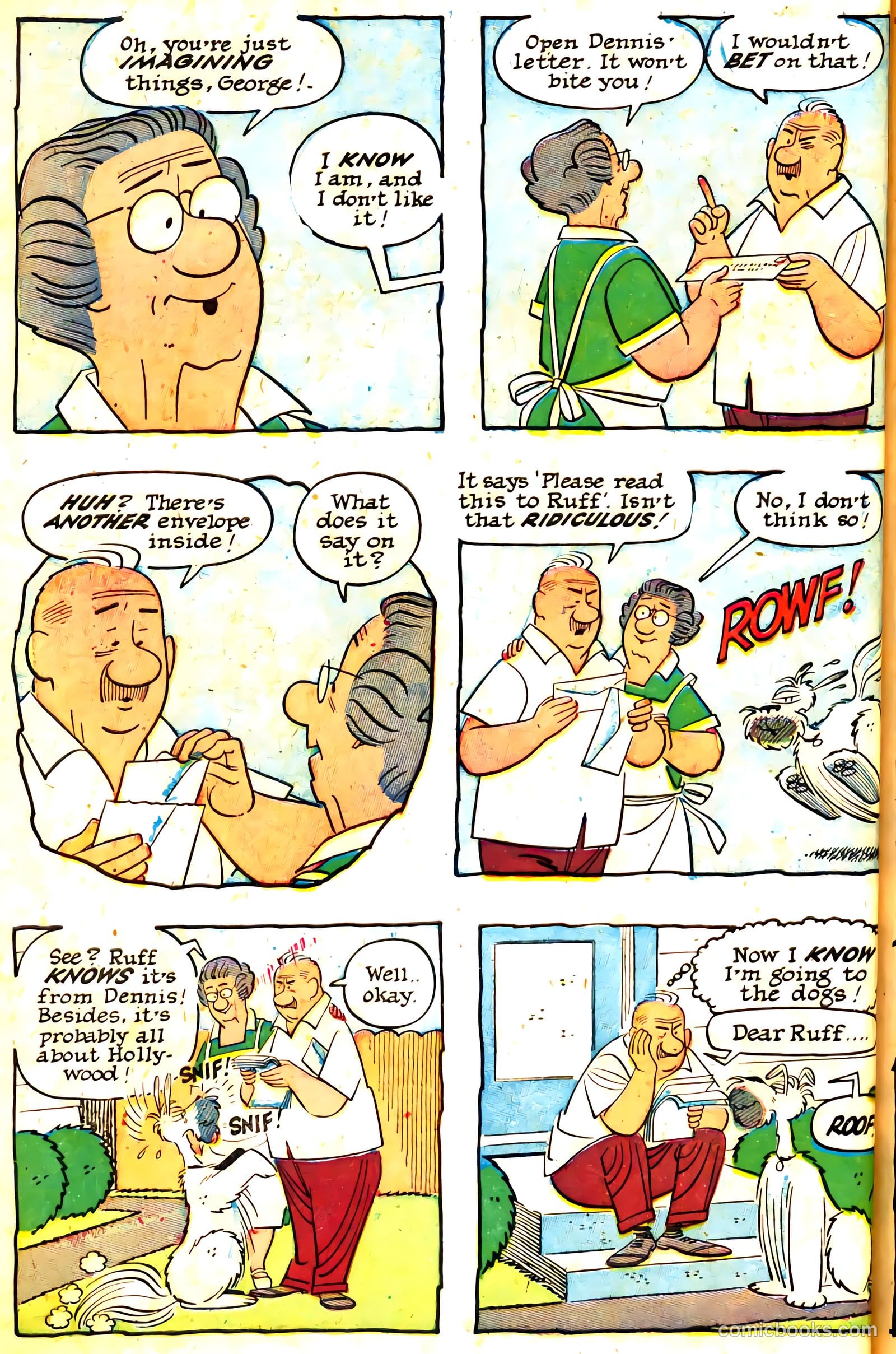 Dennis the Menace Giant #7 (1959, Hallden; Fawcett) — page 50 of 100