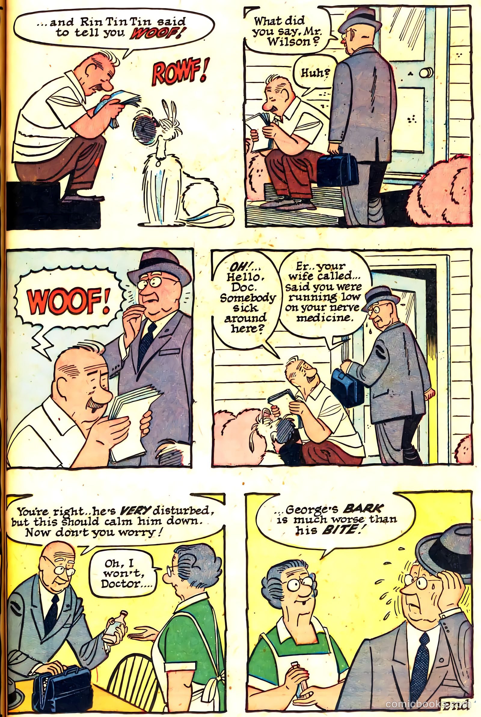 Dennis the Menace Giant #7 (1959, Hallden; Fawcett) — page 61 of 100