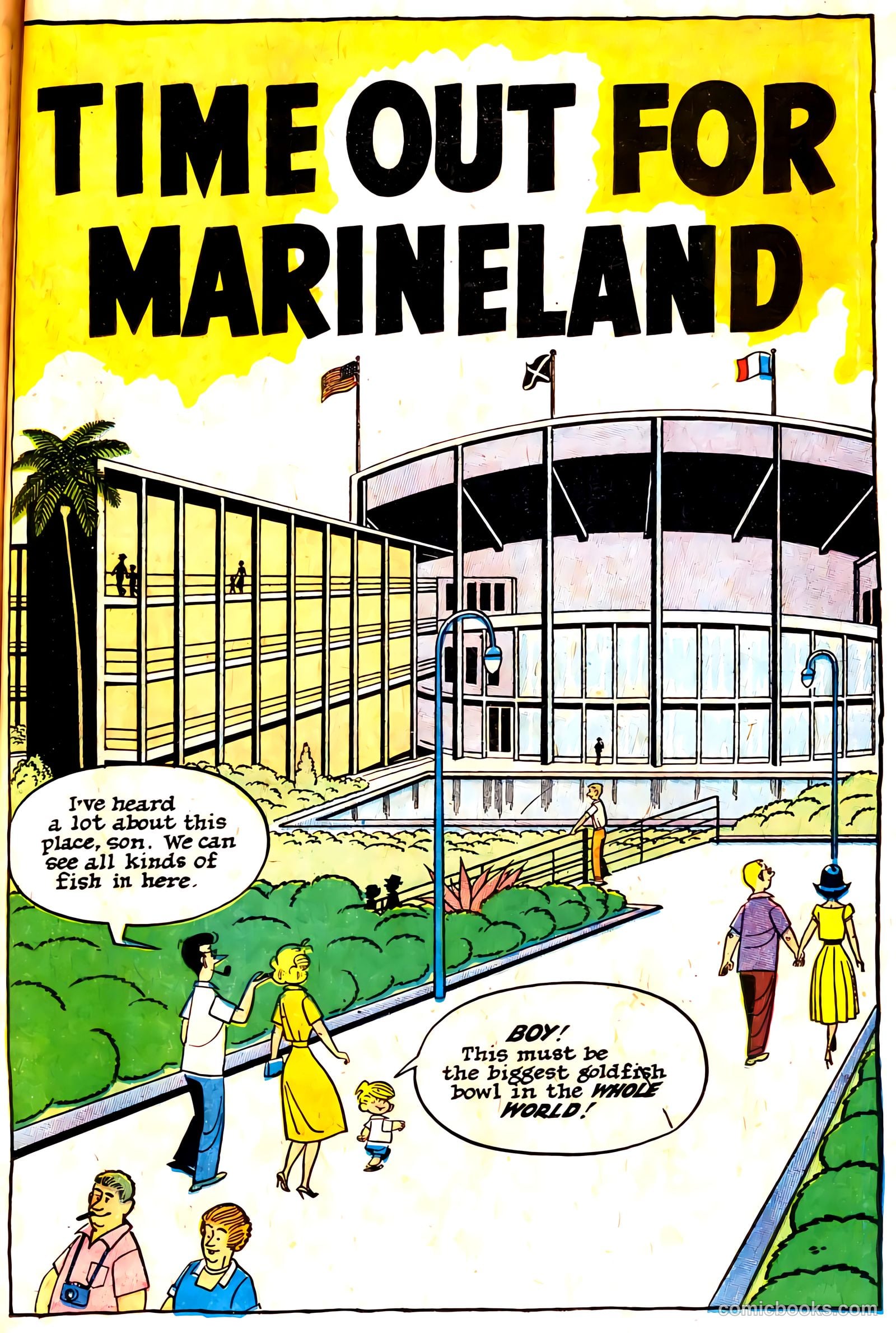 Dennis the Menace Giant #7 (1959, Hallden; Fawcett) — page 64 of 100