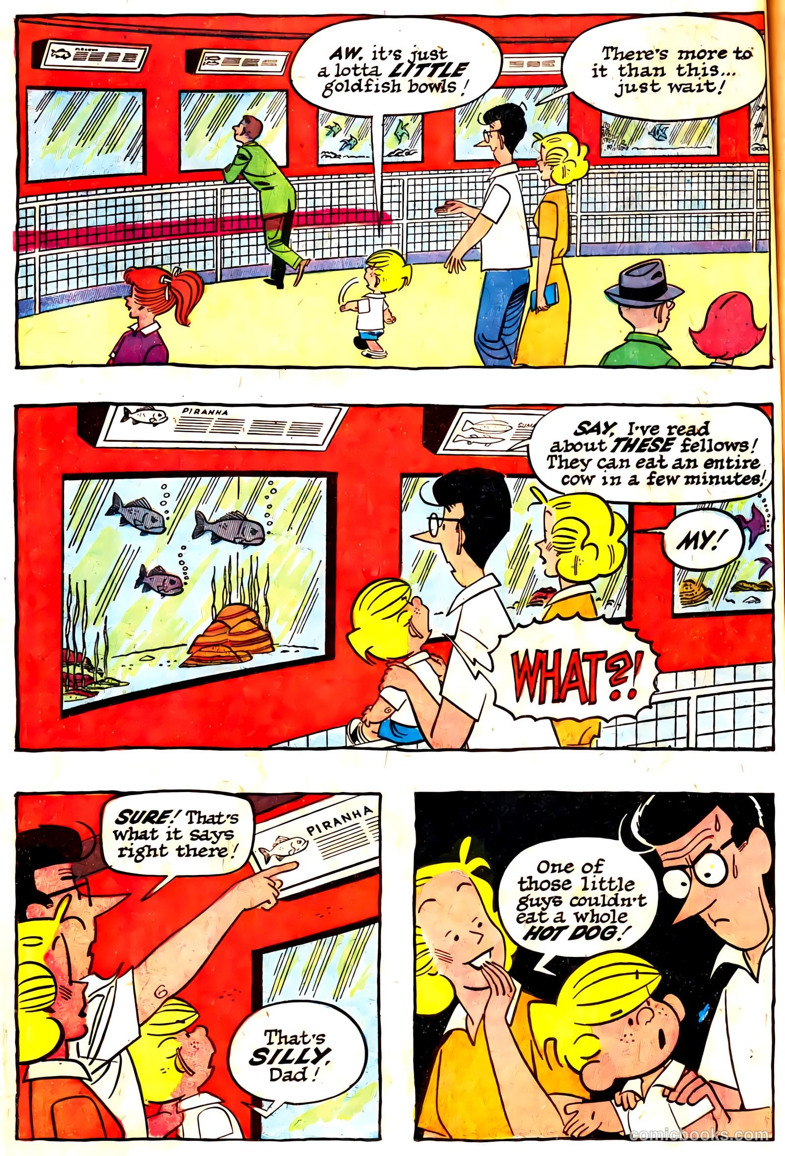 Dennis the Menace Giant #7 (1959, Hallden; Fawcett) — page 65 of 100