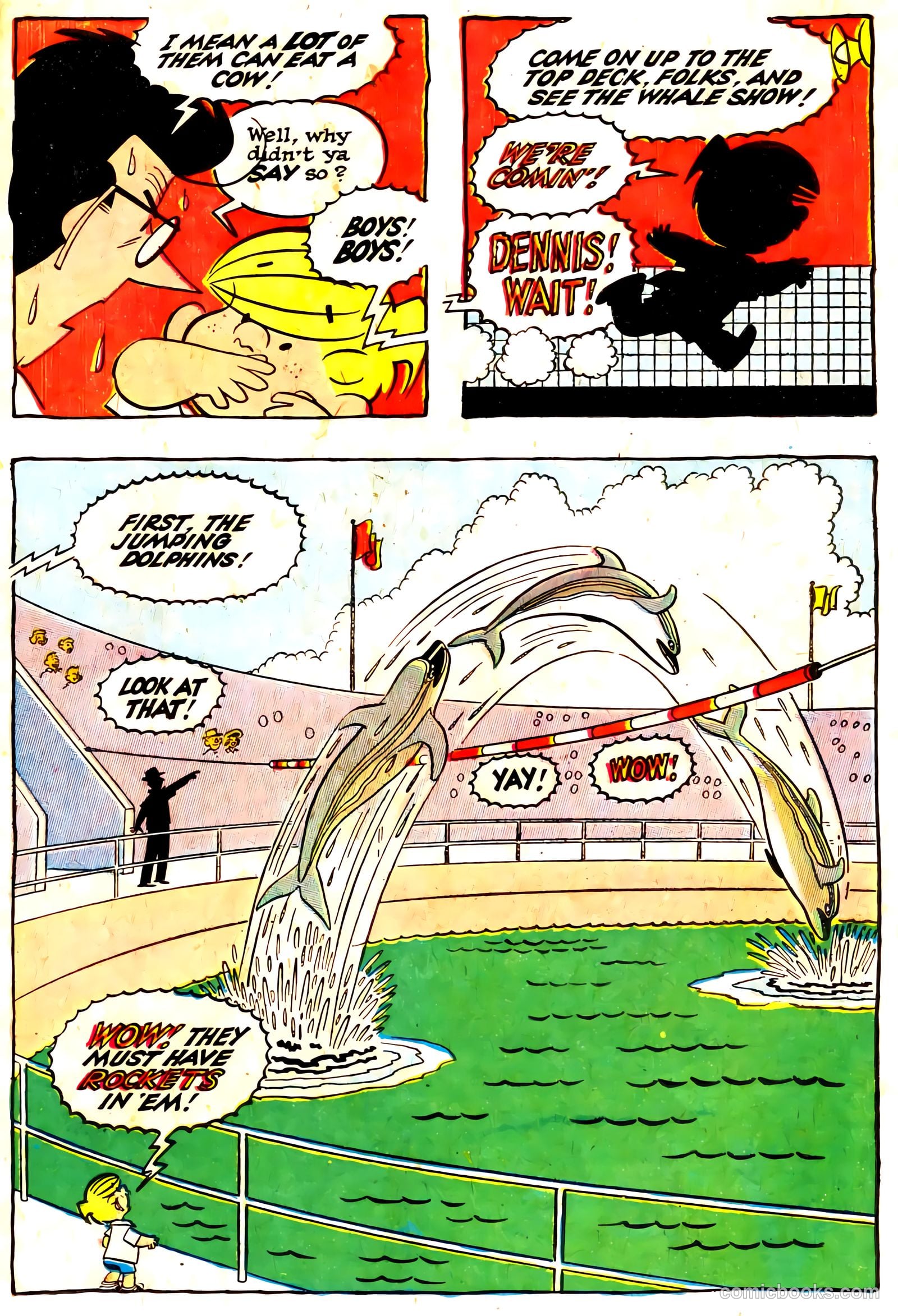 Dennis the Menace Giant #7 (1959, Hallden; Fawcett) — page 66 of 100